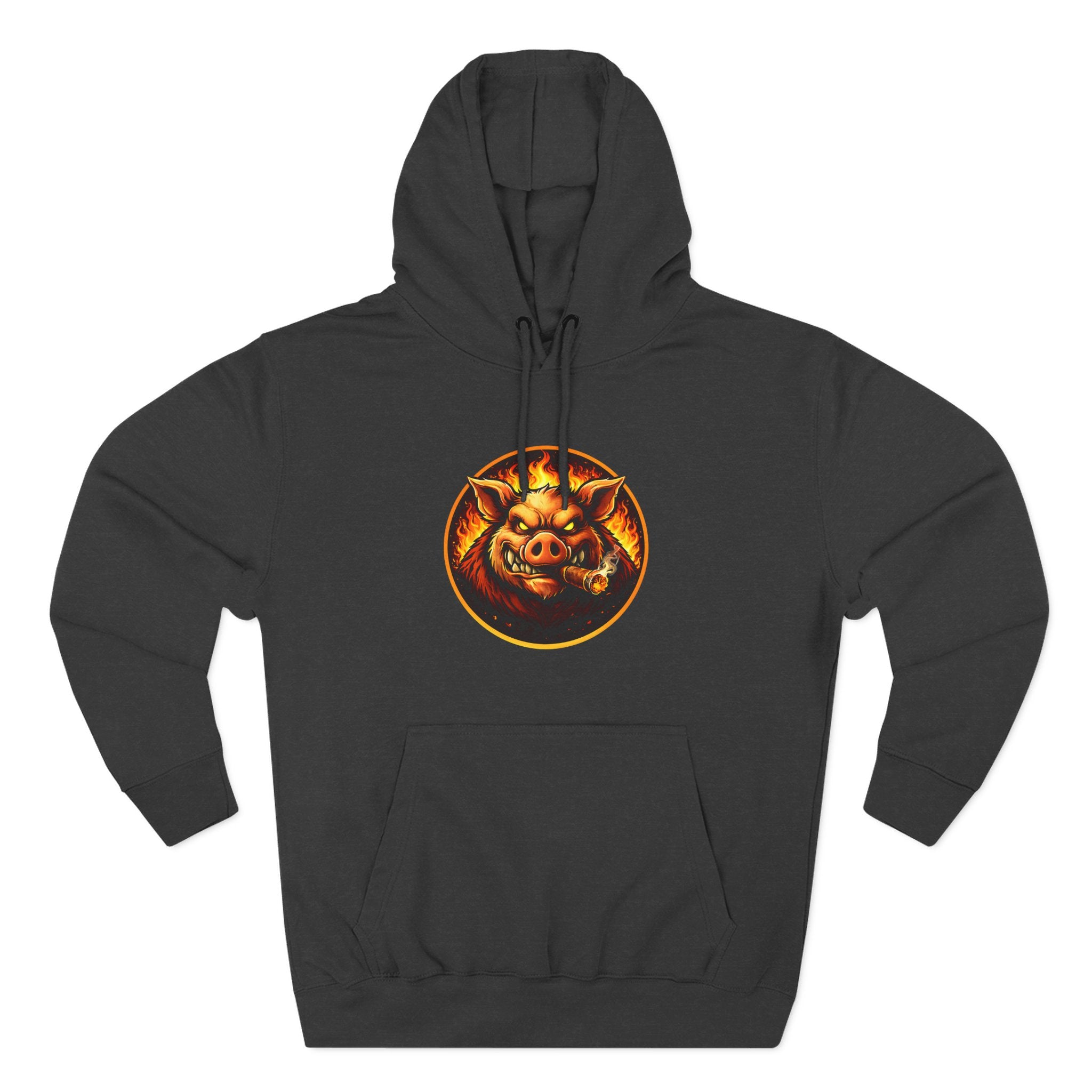 BBQ Test Pit Logo Hoodie