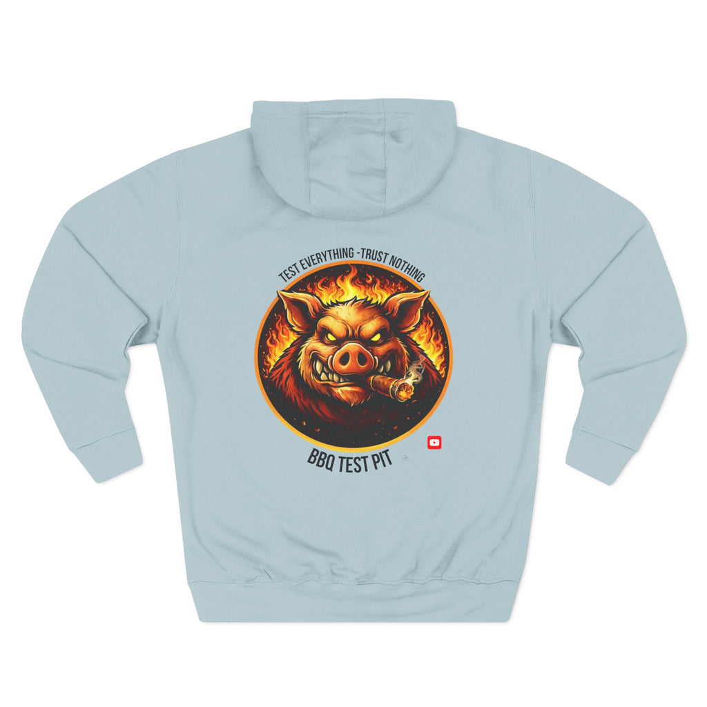 BBQ Test Pit Logo Hoodie