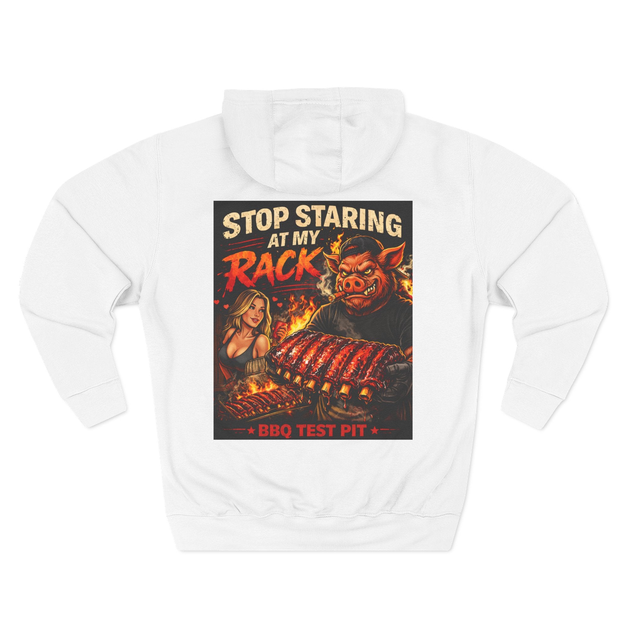 Stop Staring At My Rack Hoodie