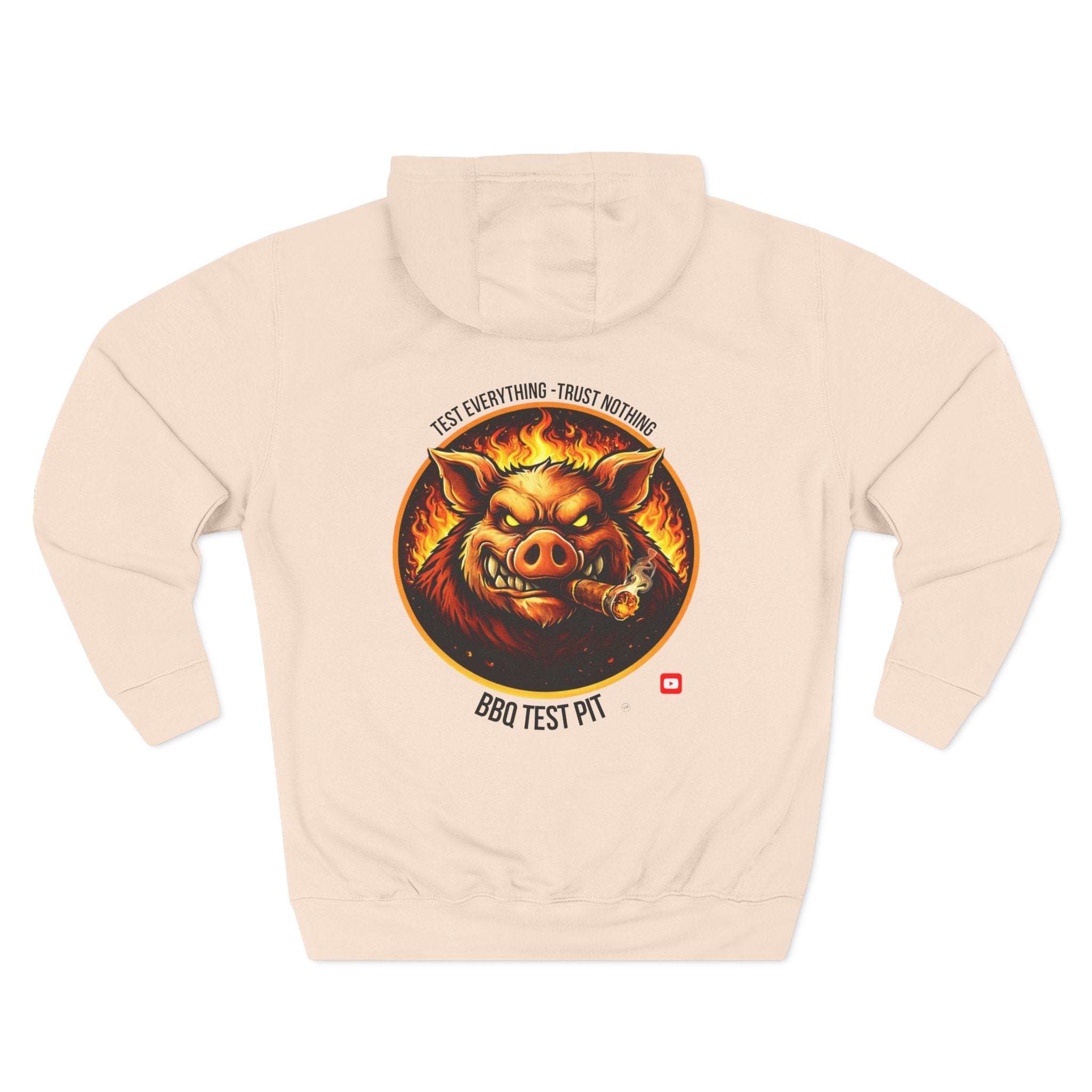 BBQ Test Pit Logo Hoodie
