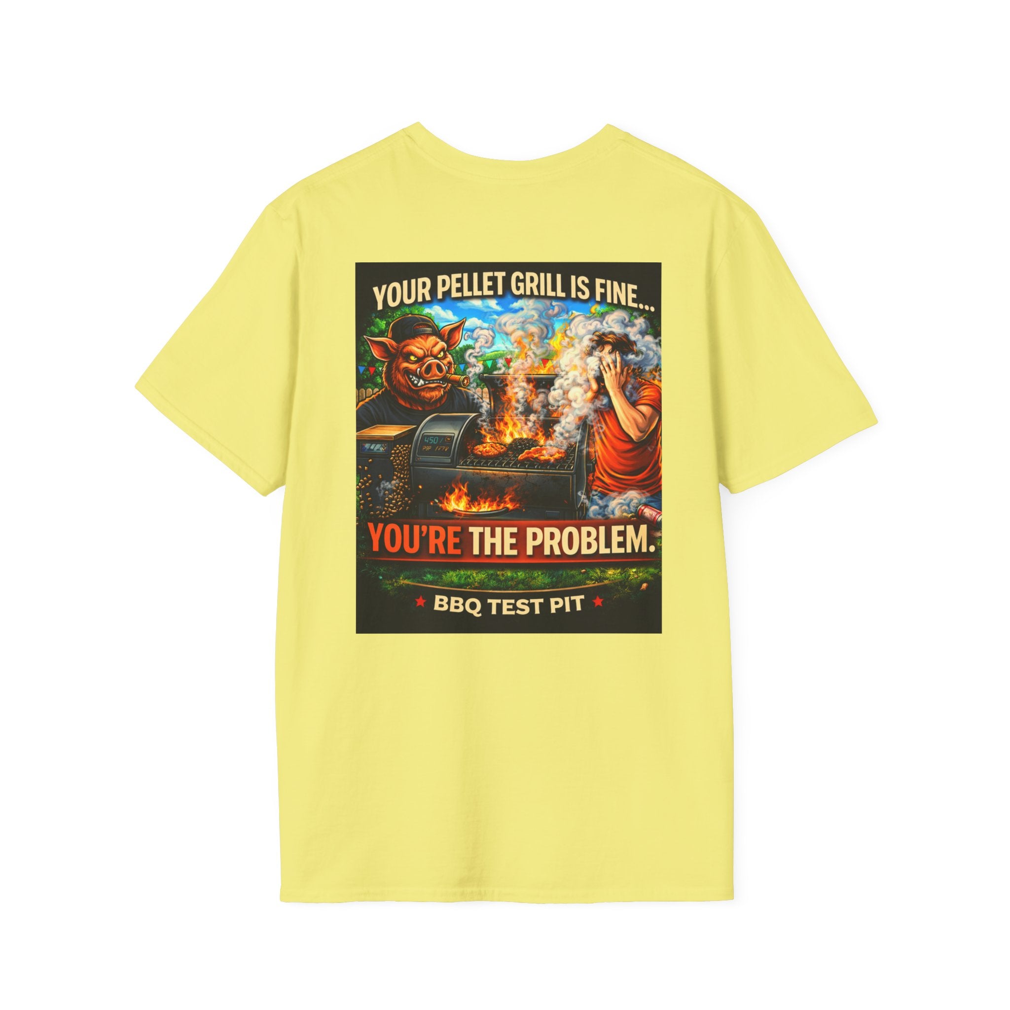 Your Pellet Grill Is Fine Tee — Premium Soft
