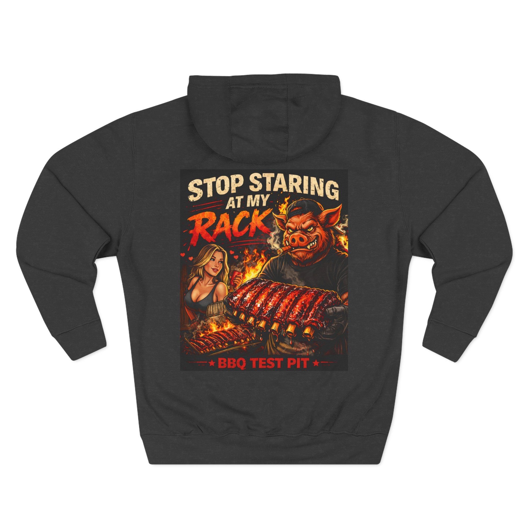 Stop Staring At My Rack Hoodie
