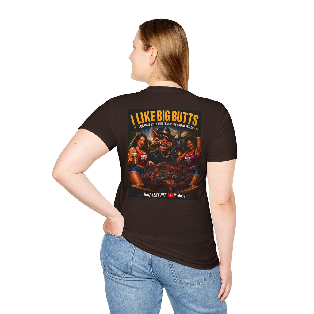 I Like Big Butts Tee — Premium Soft