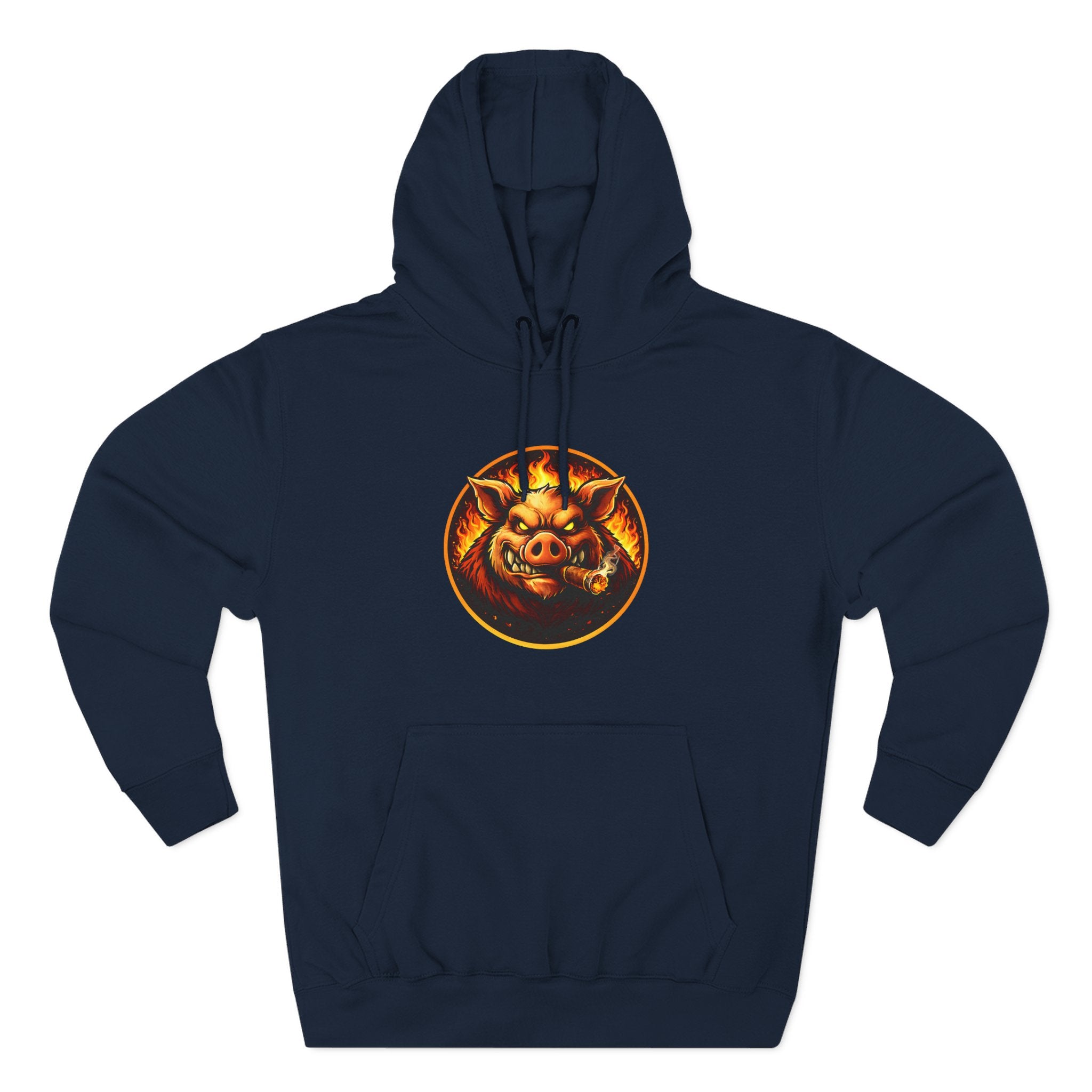 BBQ Test Pit Logo Hoodie