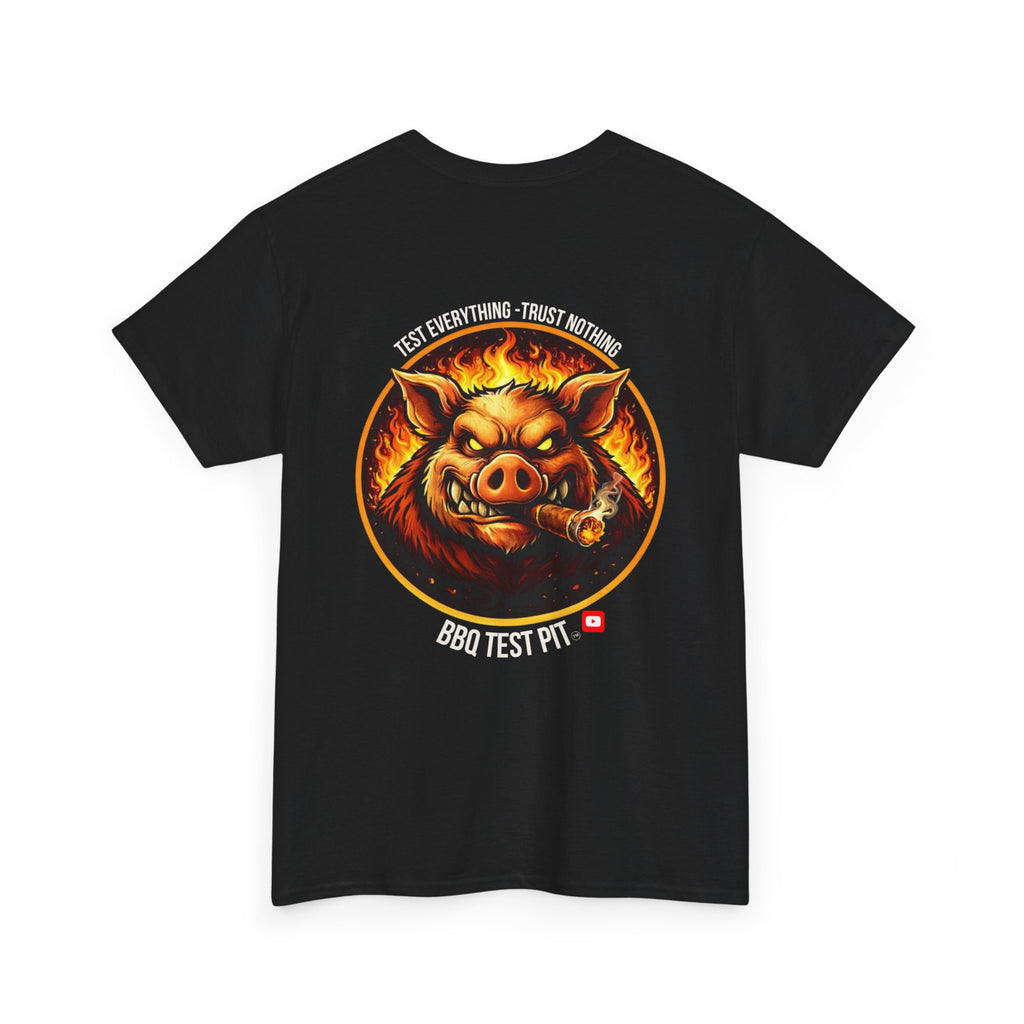 BBQ Test Pit Logo Tee