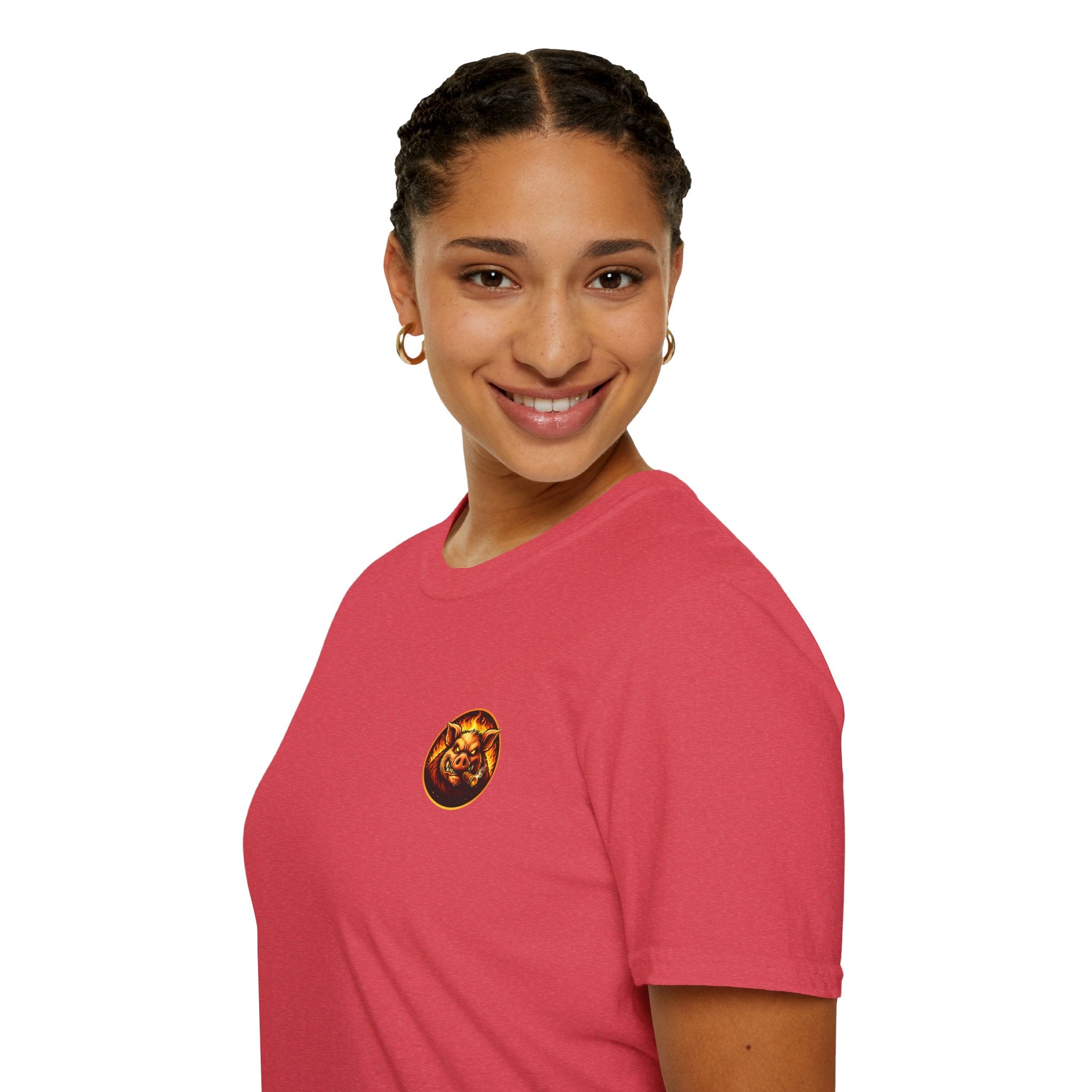BBQ Test Pit Logo Tee — Premium Soft