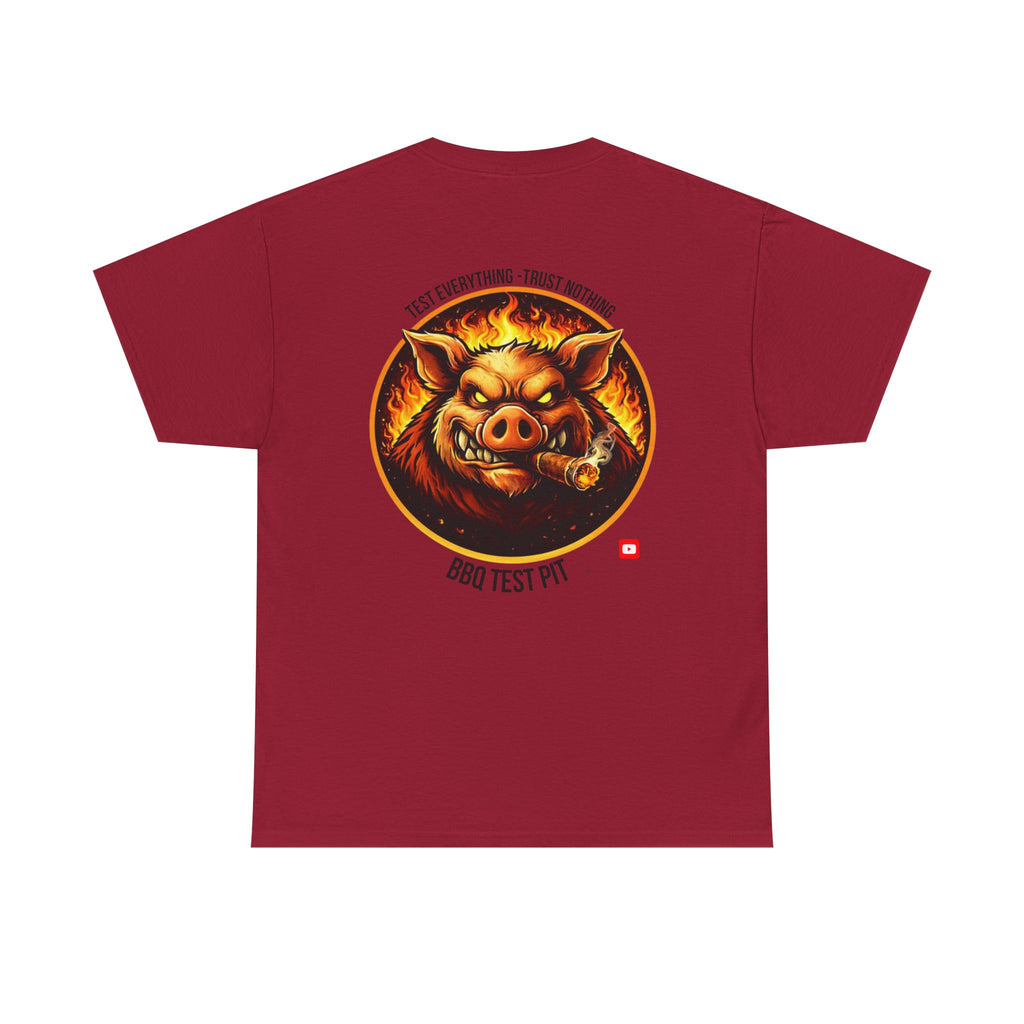BBQ Test Pit Logo Tee
