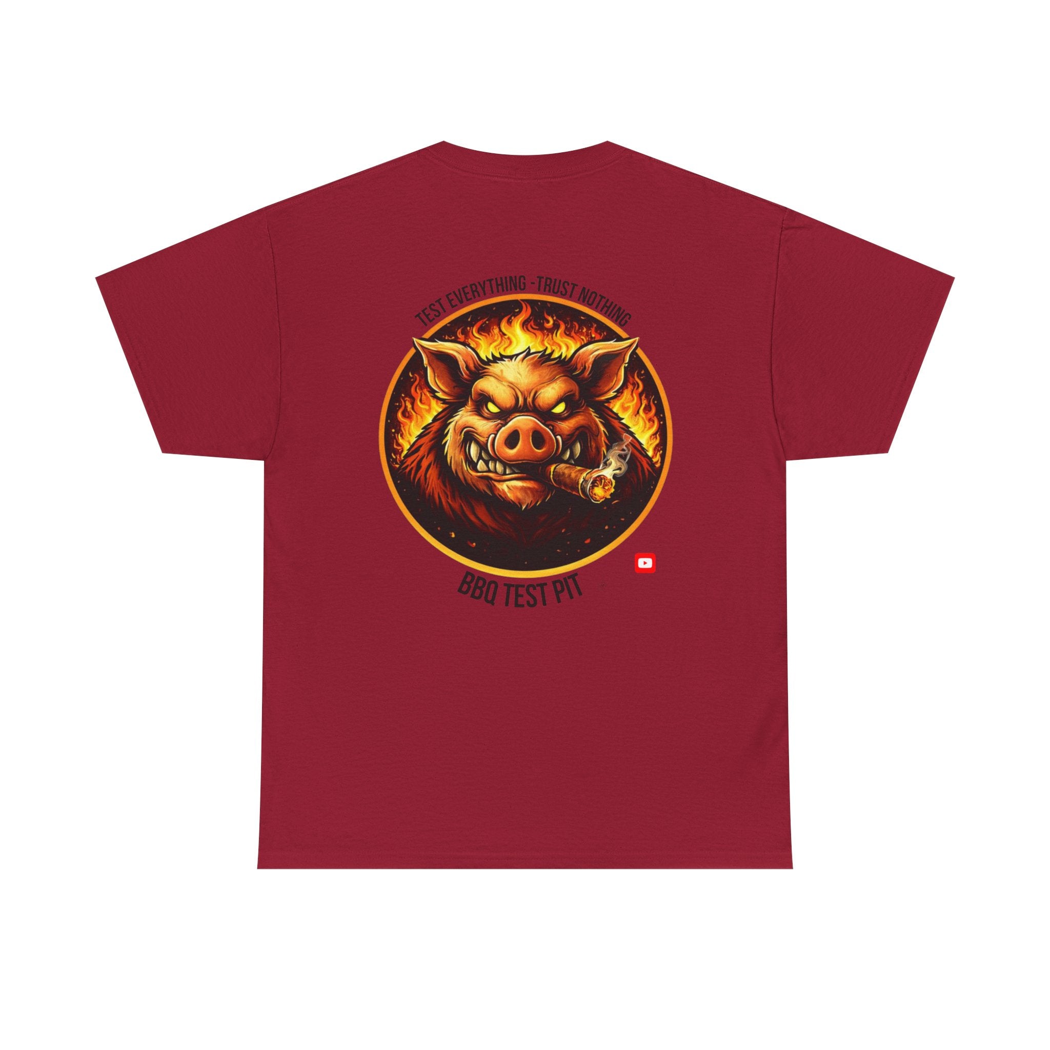 BBQ Test Pit Logo Tee