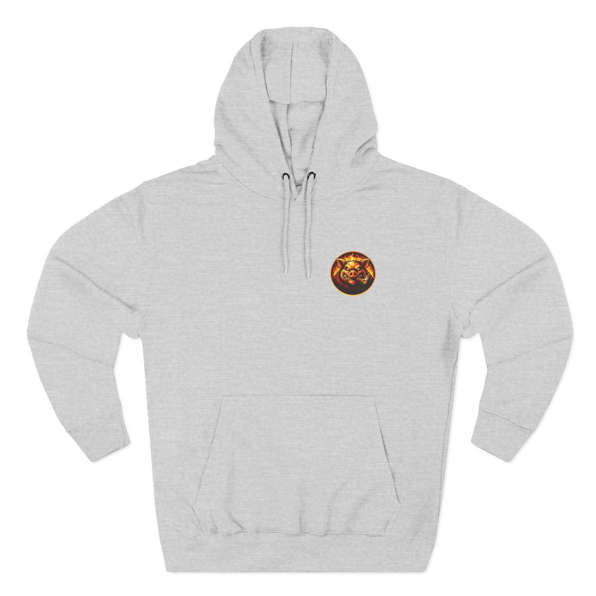 BBQ Test Pit Logo Hoodie