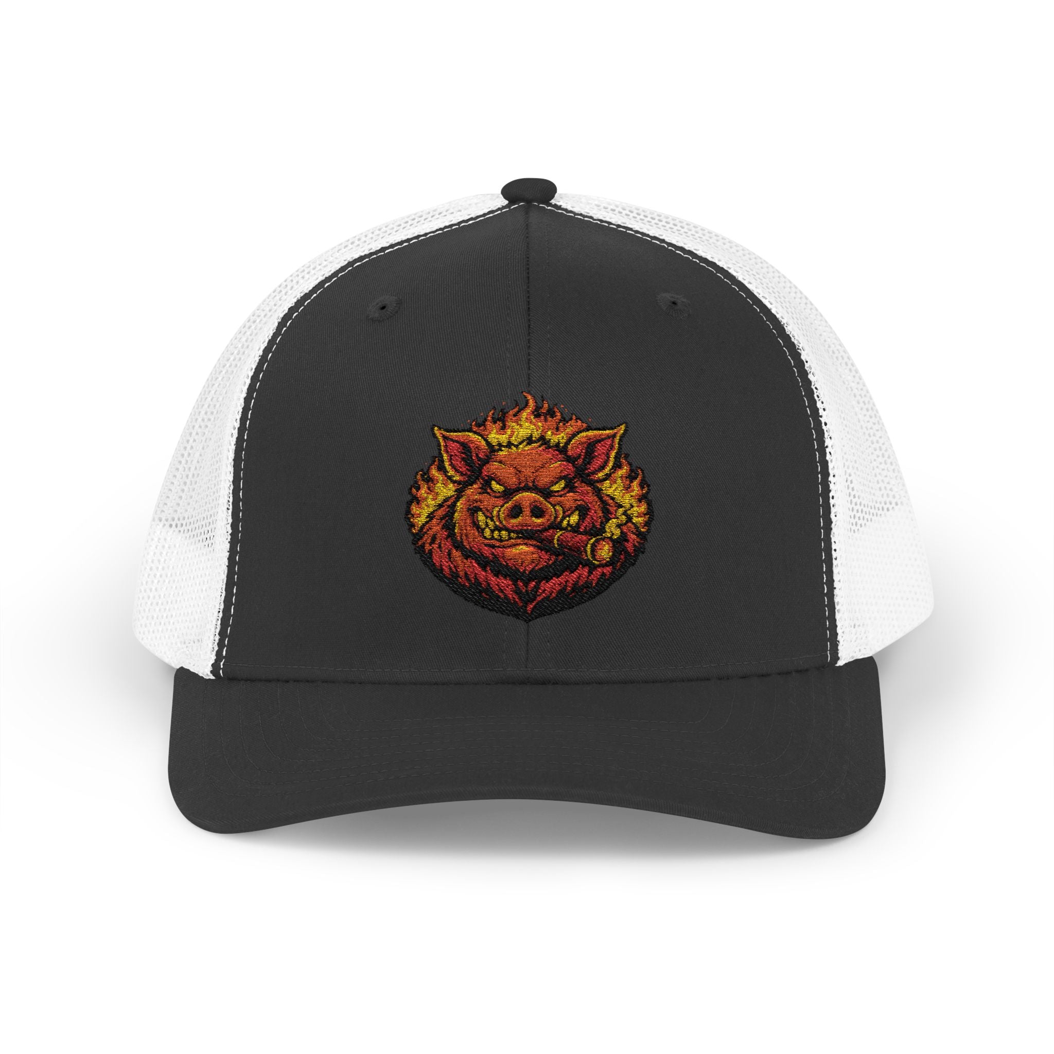 BBQ Test Pit Trucker Hat