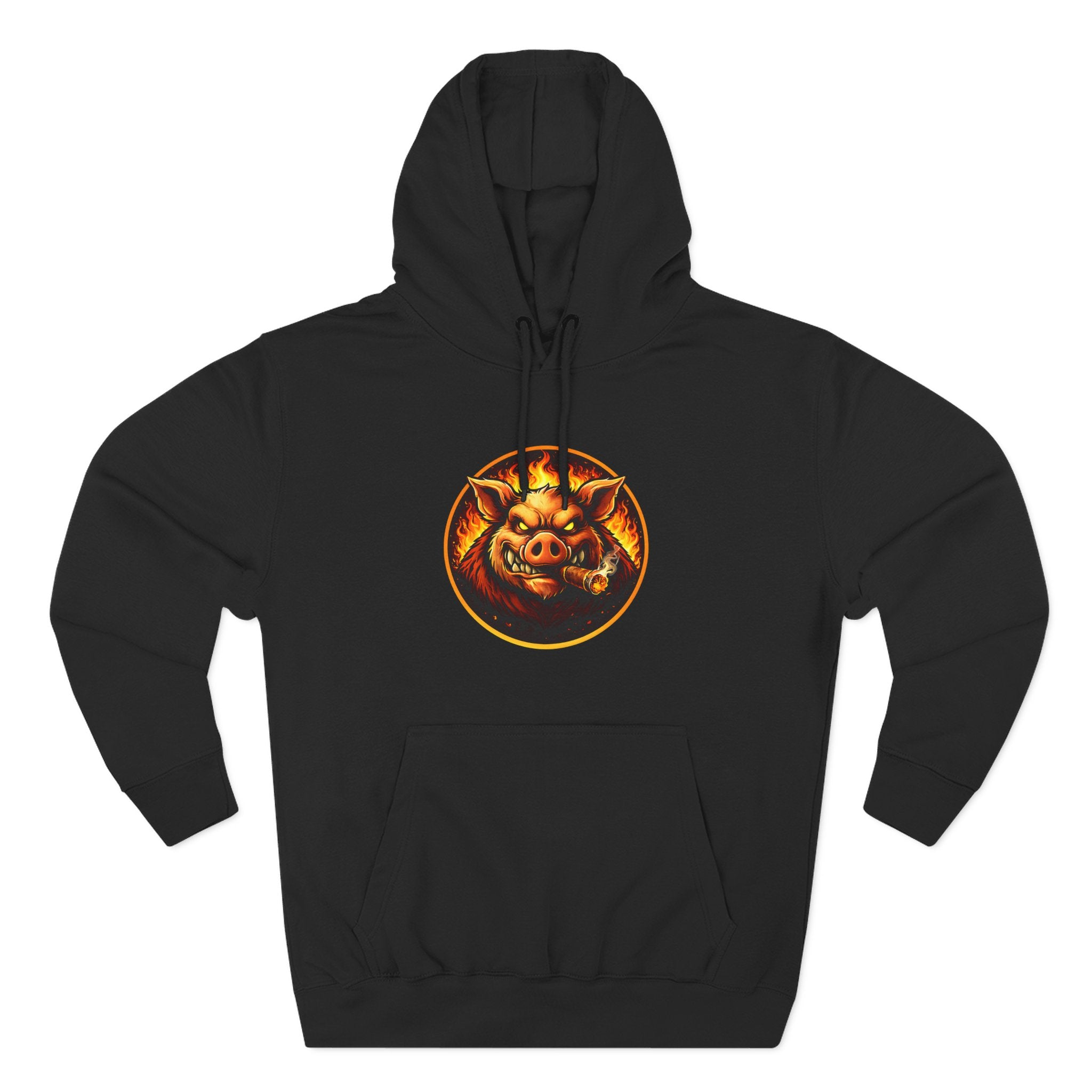 BBQ Test Pit Logo Hoodie