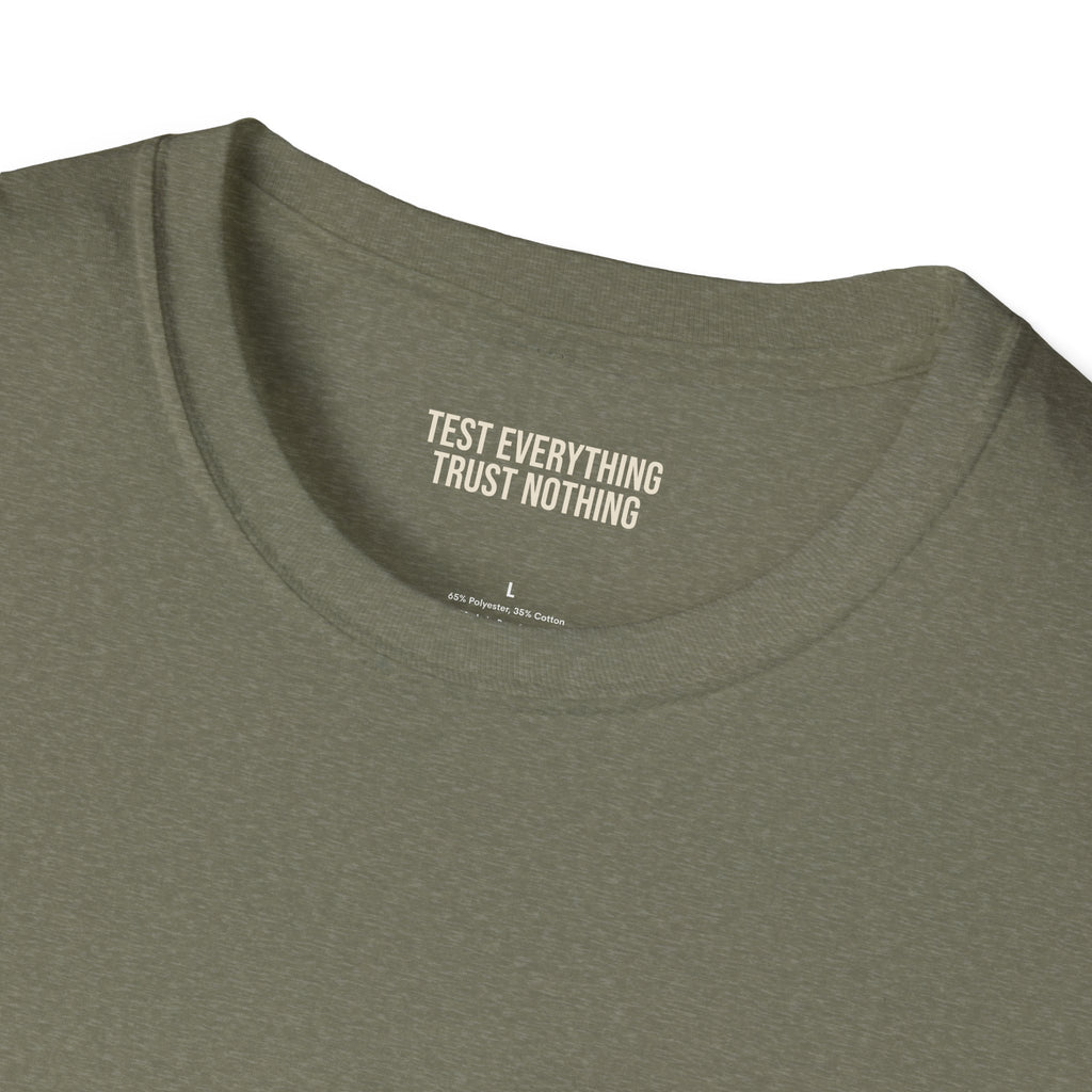 BBQ Test Pit Logo Tee — Premium Soft