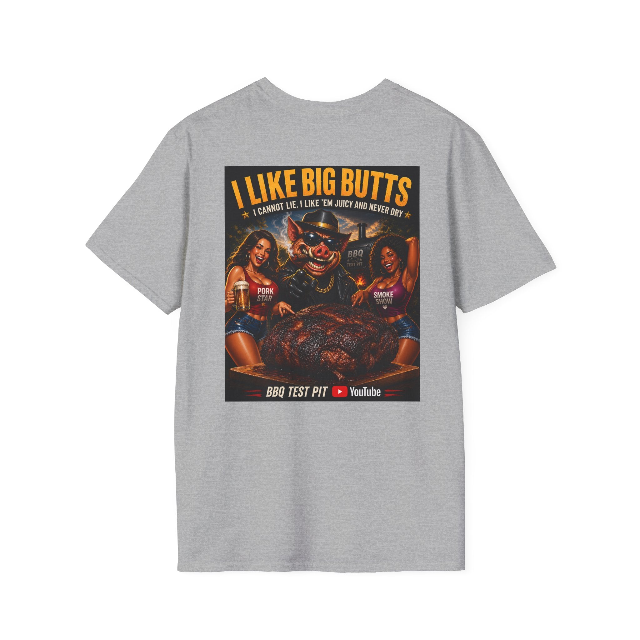 I Like Big Butts Tee — Premium Soft