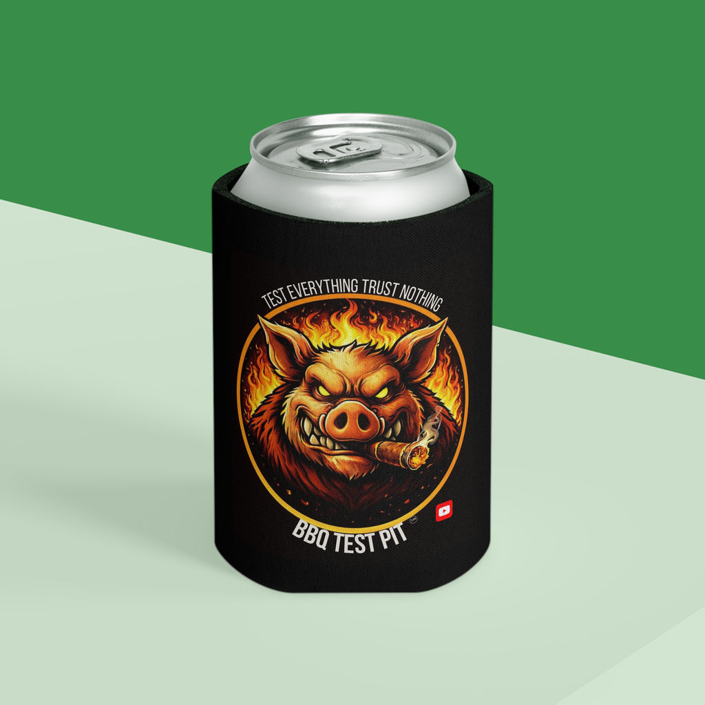 BBQ Test Pit Can Cooler
