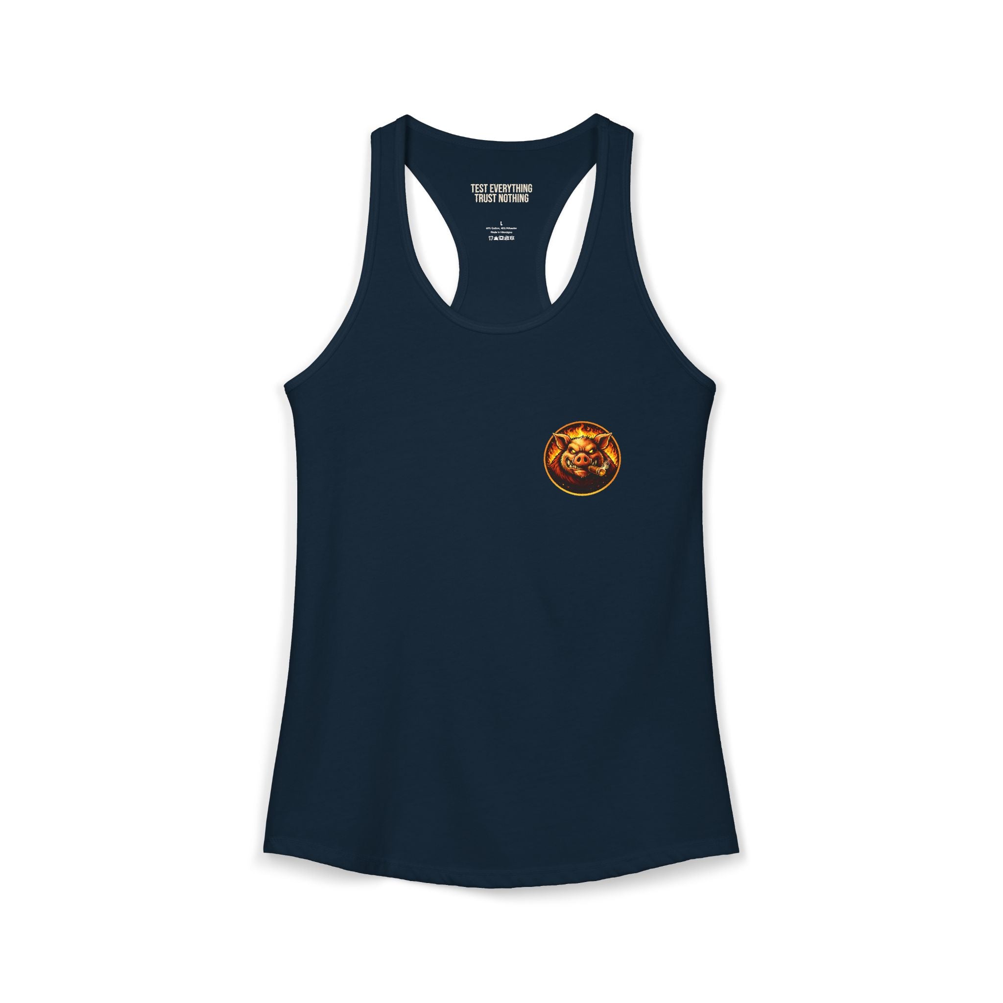 BBQ Test Pit Logo Women's Tank