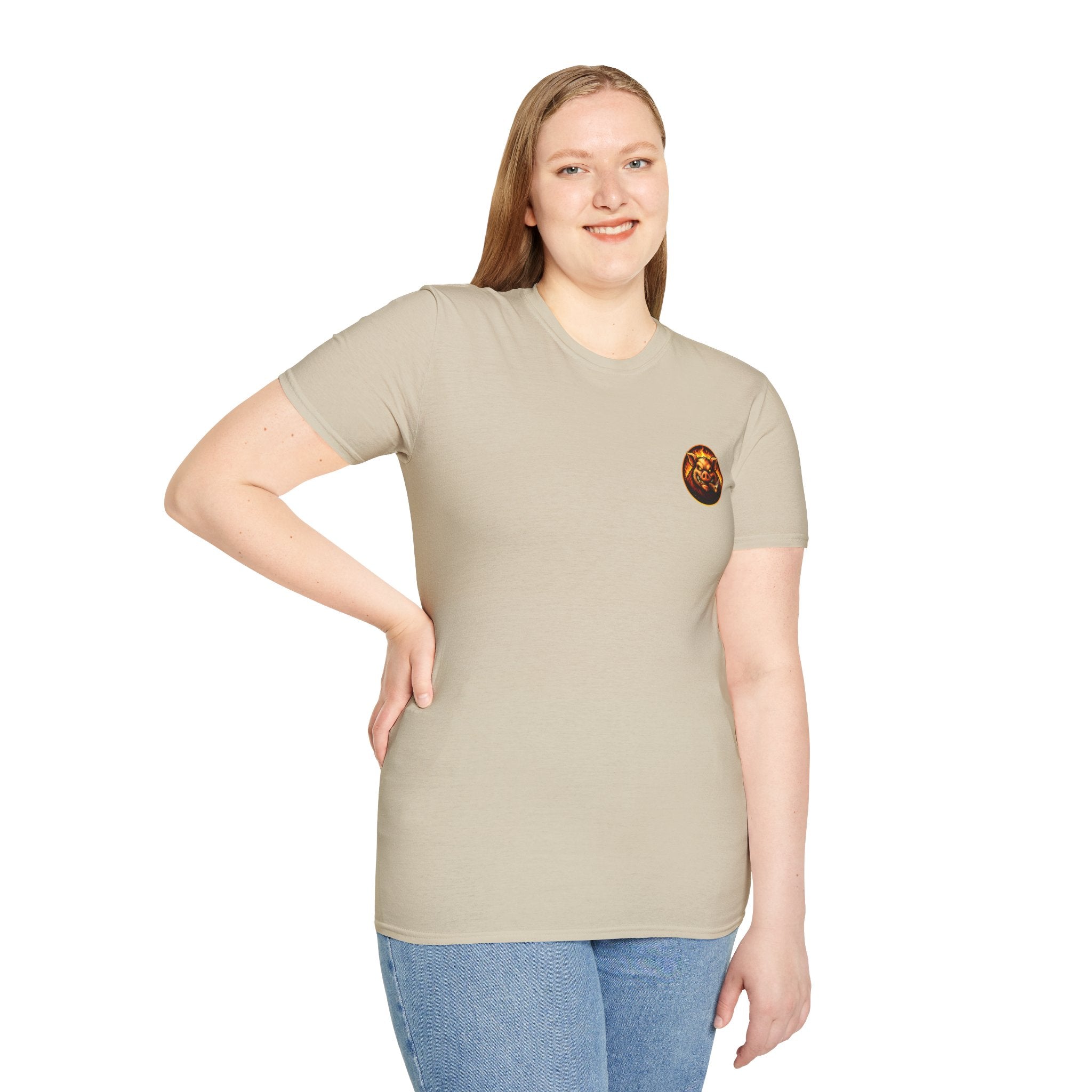 BBQ Test Pit Logo Tee — Premium Soft