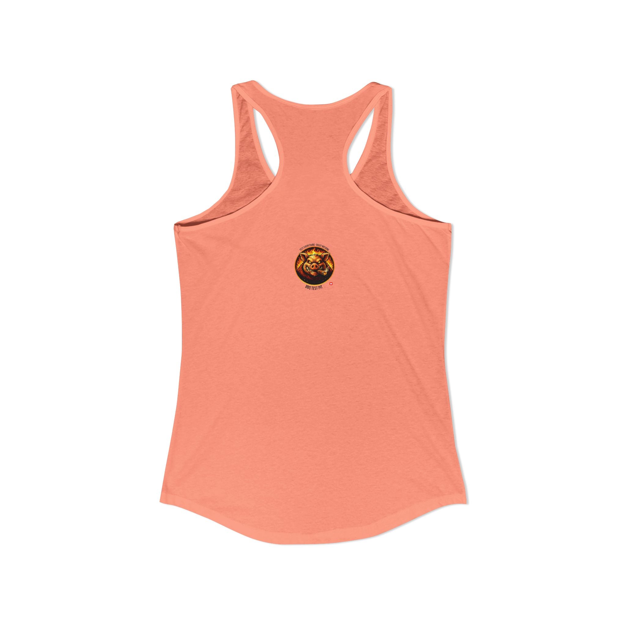 BBQ Test Pit Logo Women's Tank