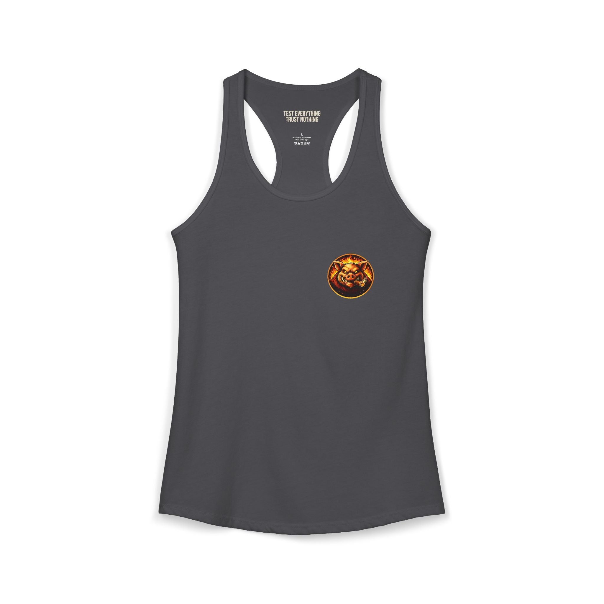 BBQ Test Pit Logo Women's Tank