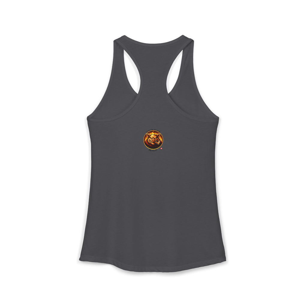 BBQ Test Pit Logo Women's Tank