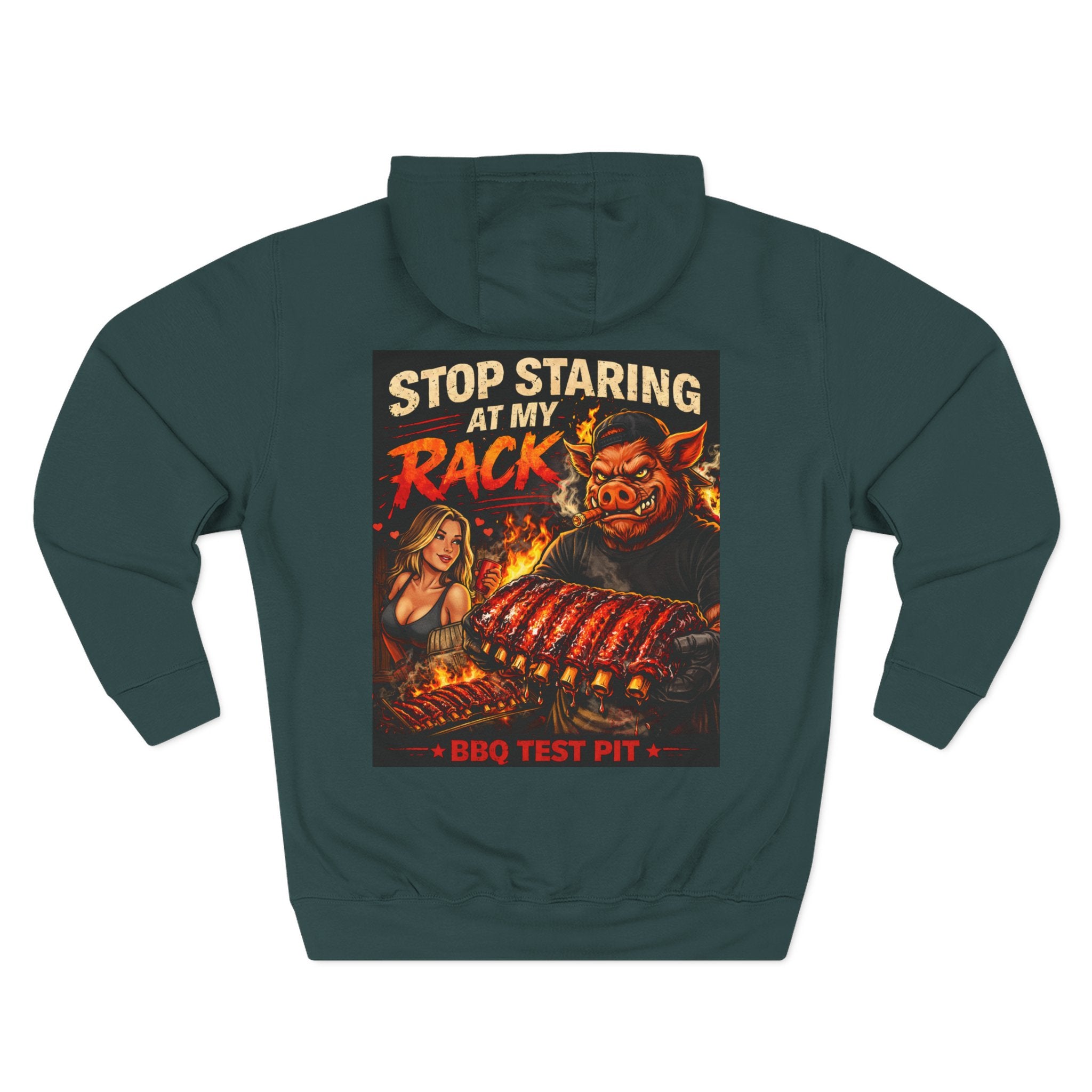 Stop Staring At My Rack Hoodie