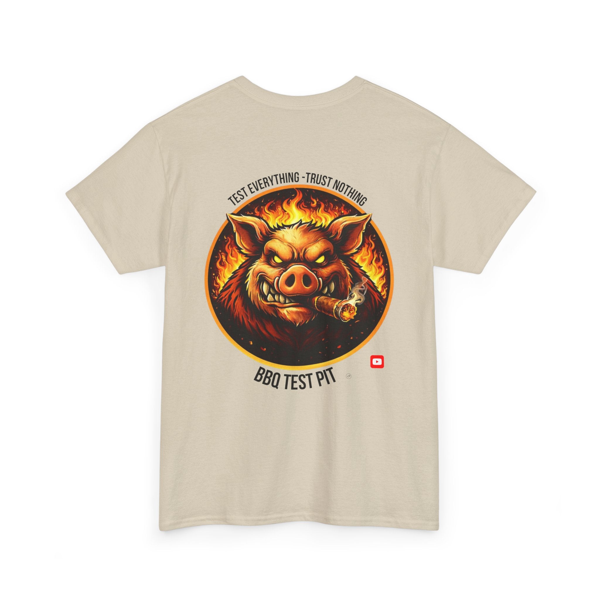 BBQ Test Pit Logo Tee