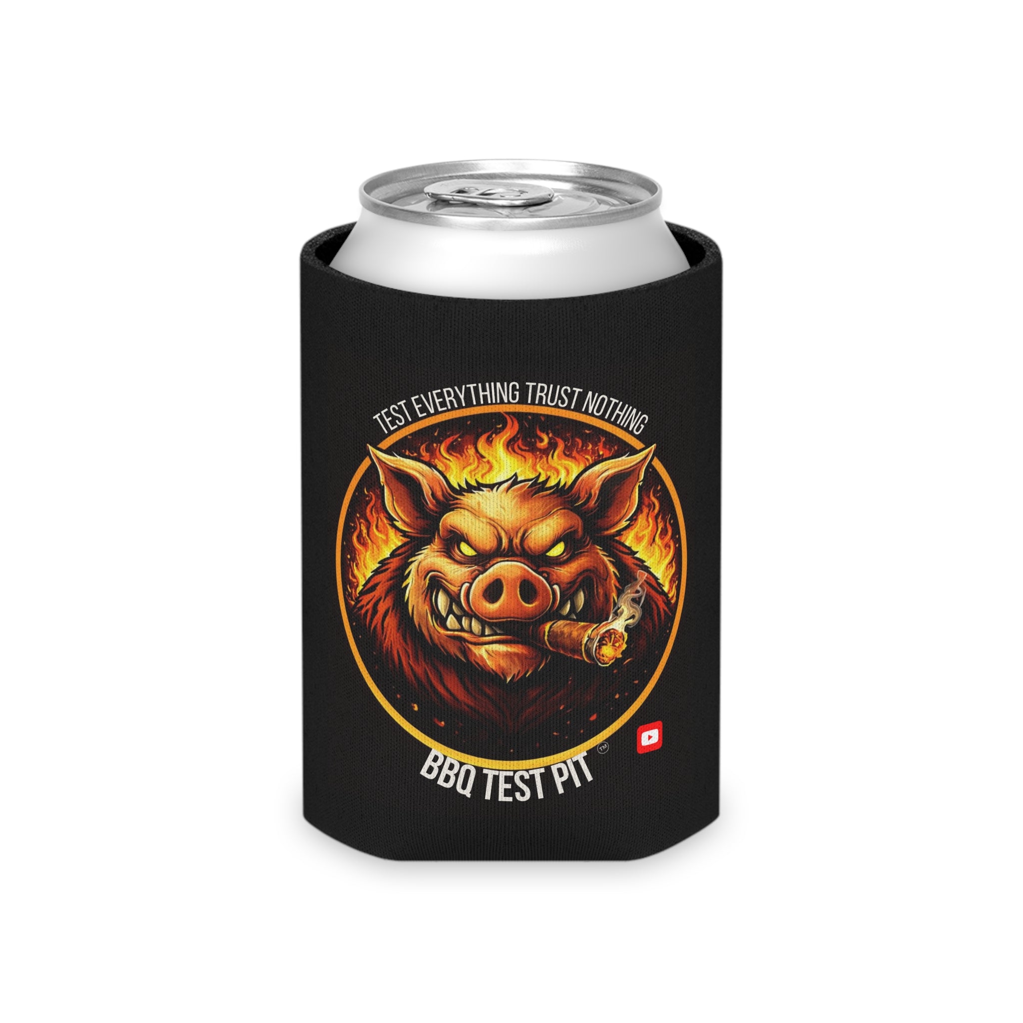BBQ Test Pit Can Cooler