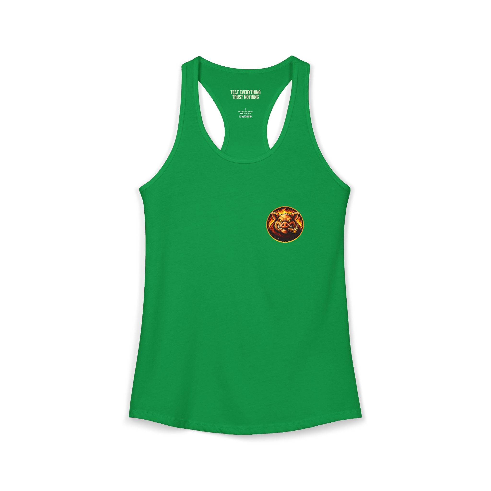 BBQ Test Pit Logo Women's Tank