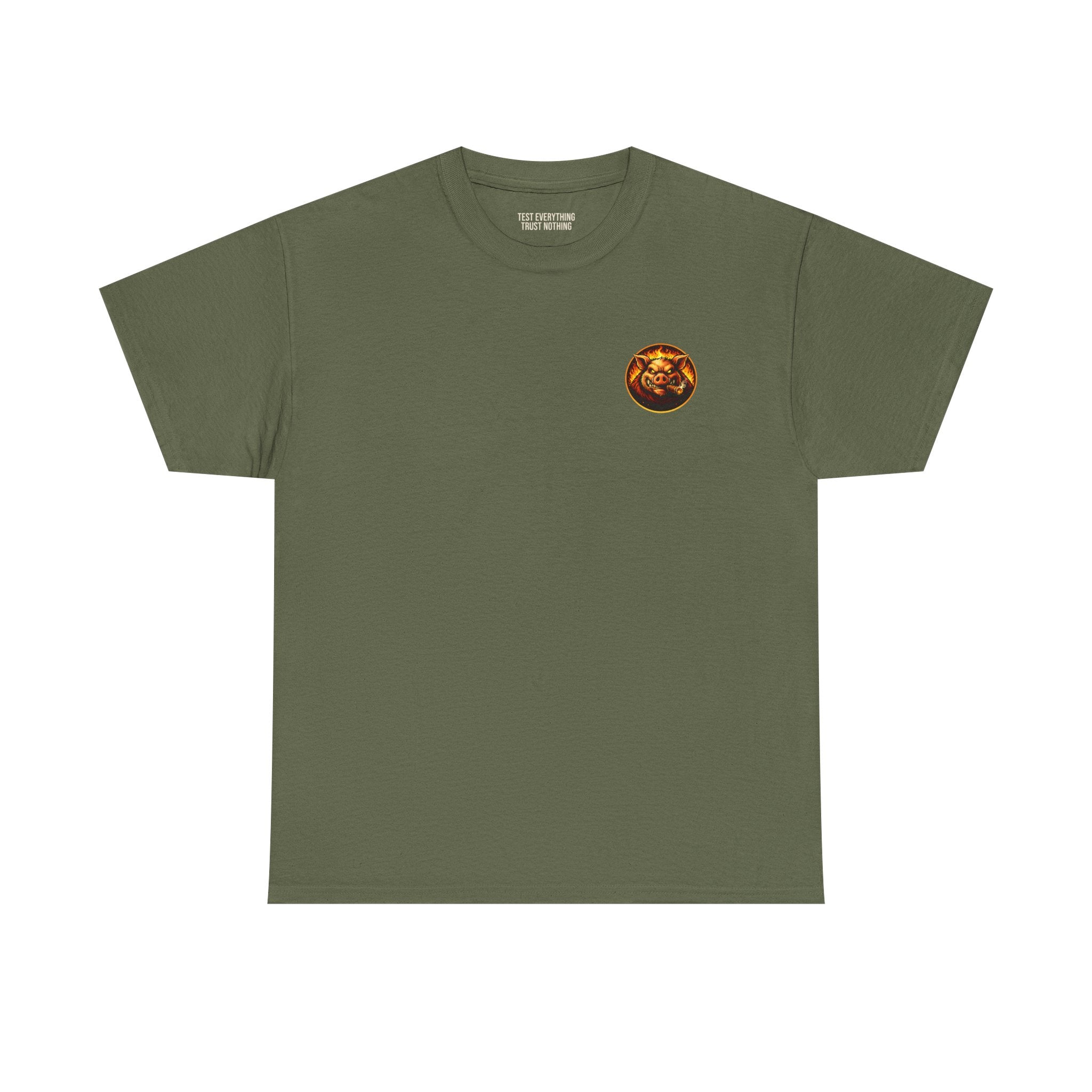 BBQ Test Pit Logo Tee