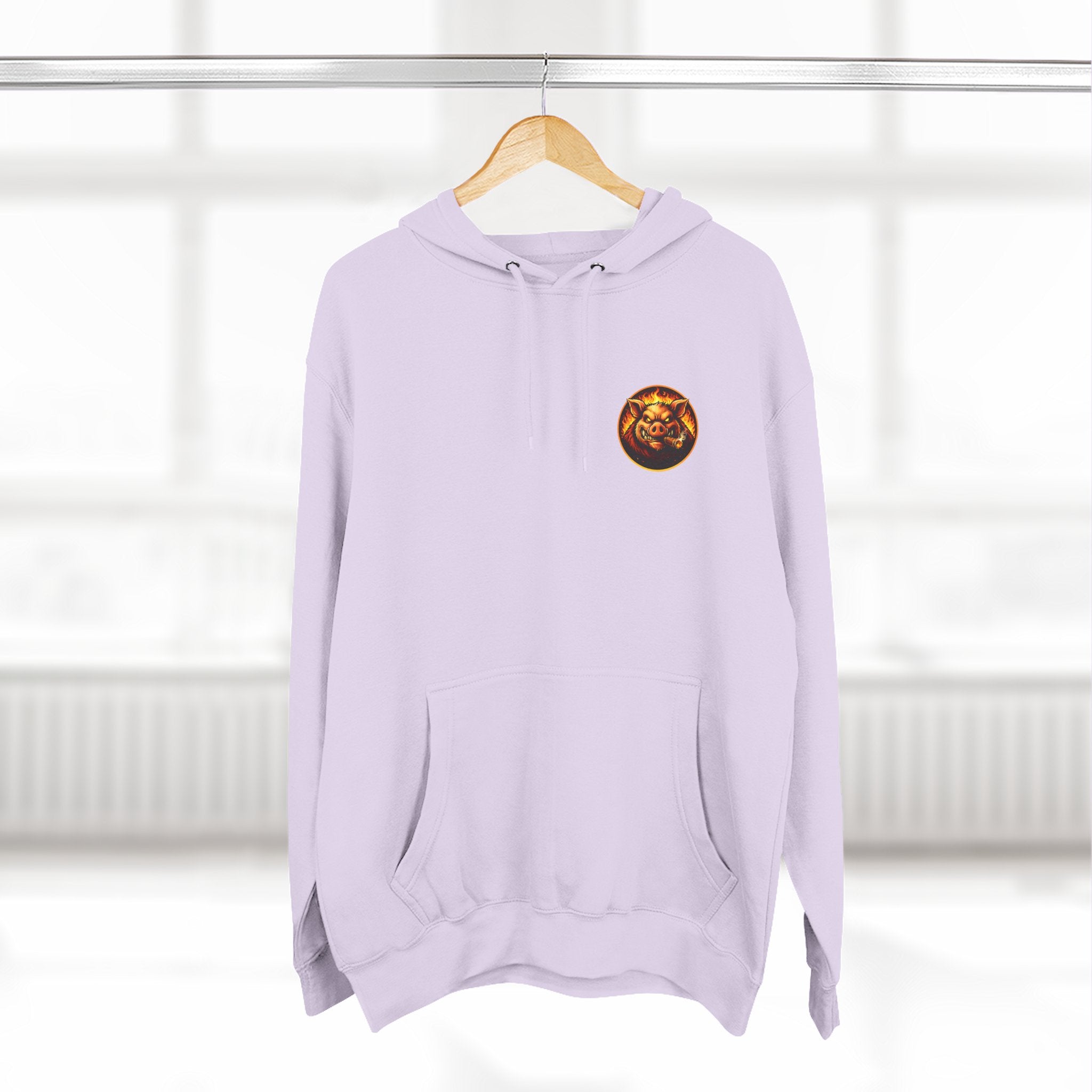 BBQ Test Pit Logo Hoodie