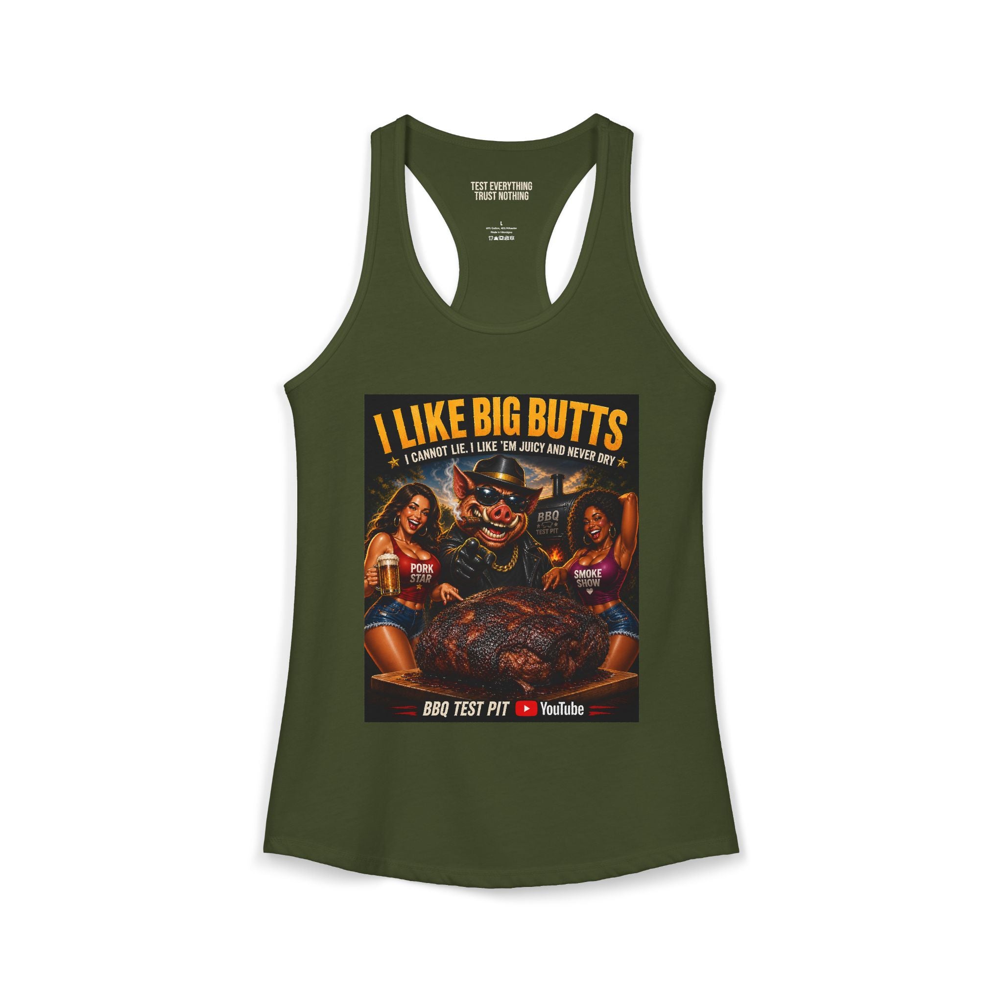 I Like Big Butts Women's Racerback