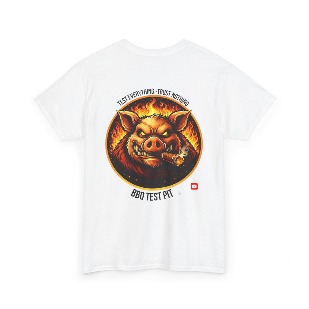 BBQ Test Pit Logo Tee