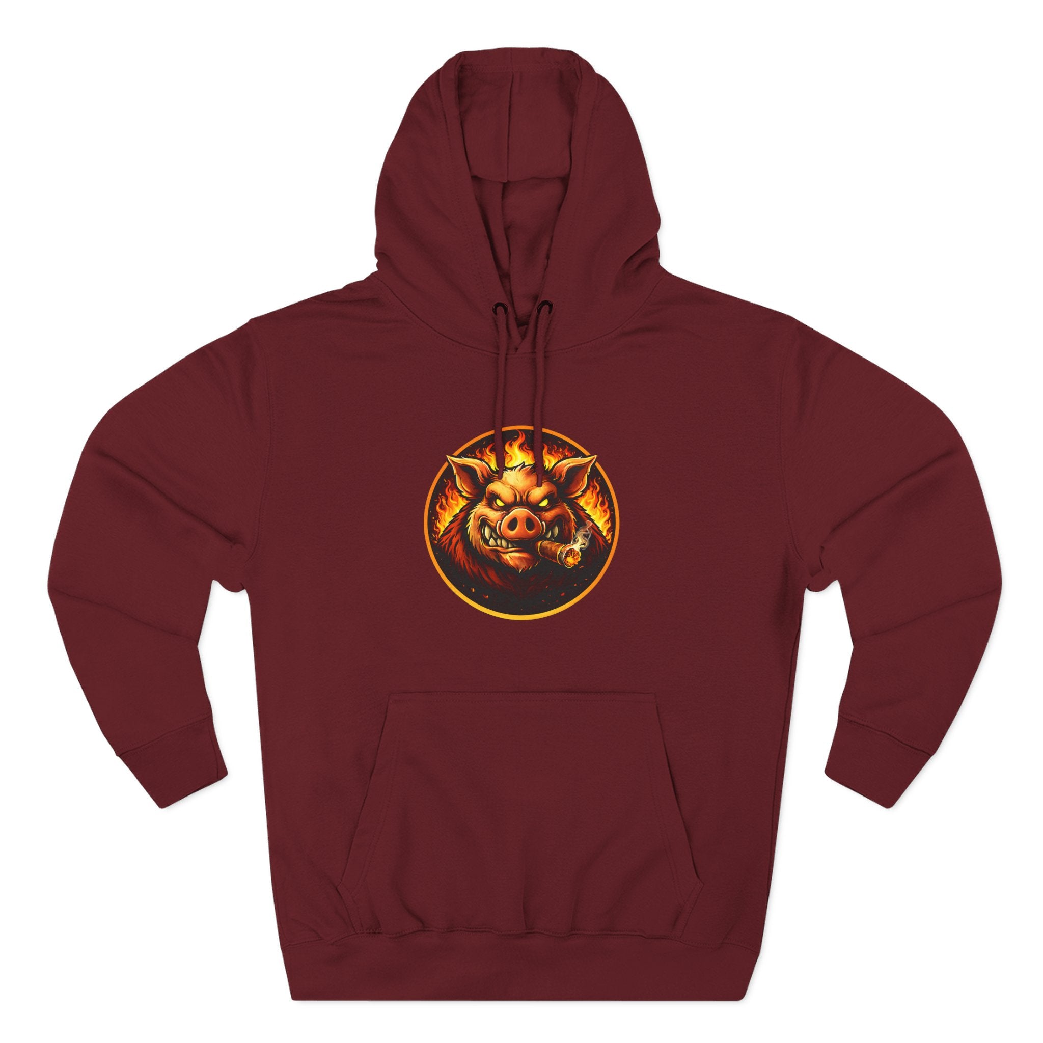 BBQ Test Pit Logo Hoodie