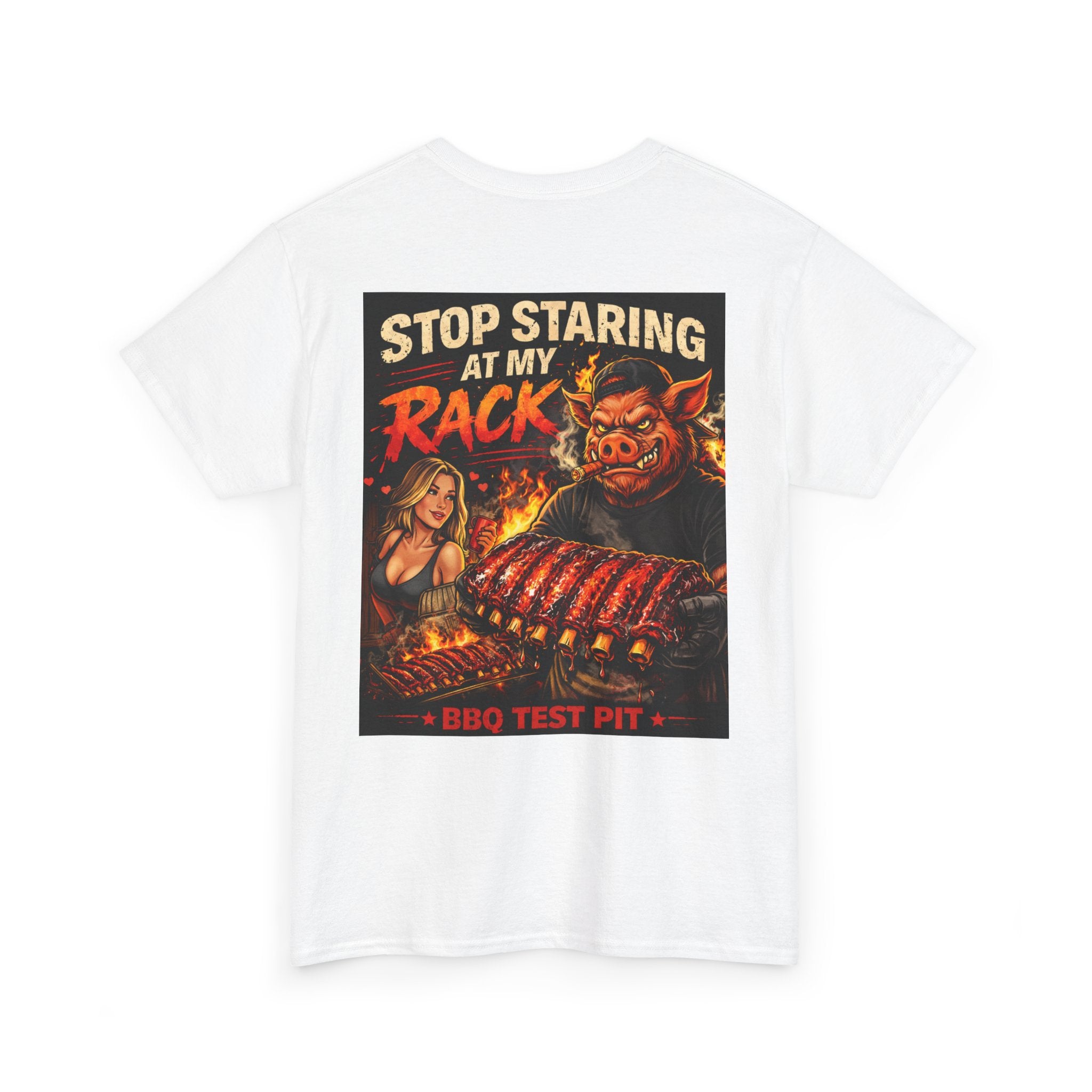 Stop Staring At My Rack Tee