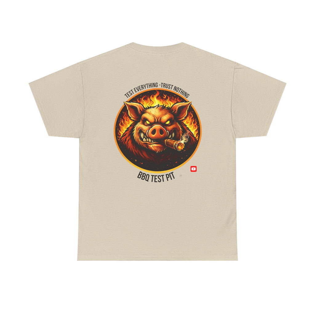 BBQ Test Pit Logo Tee