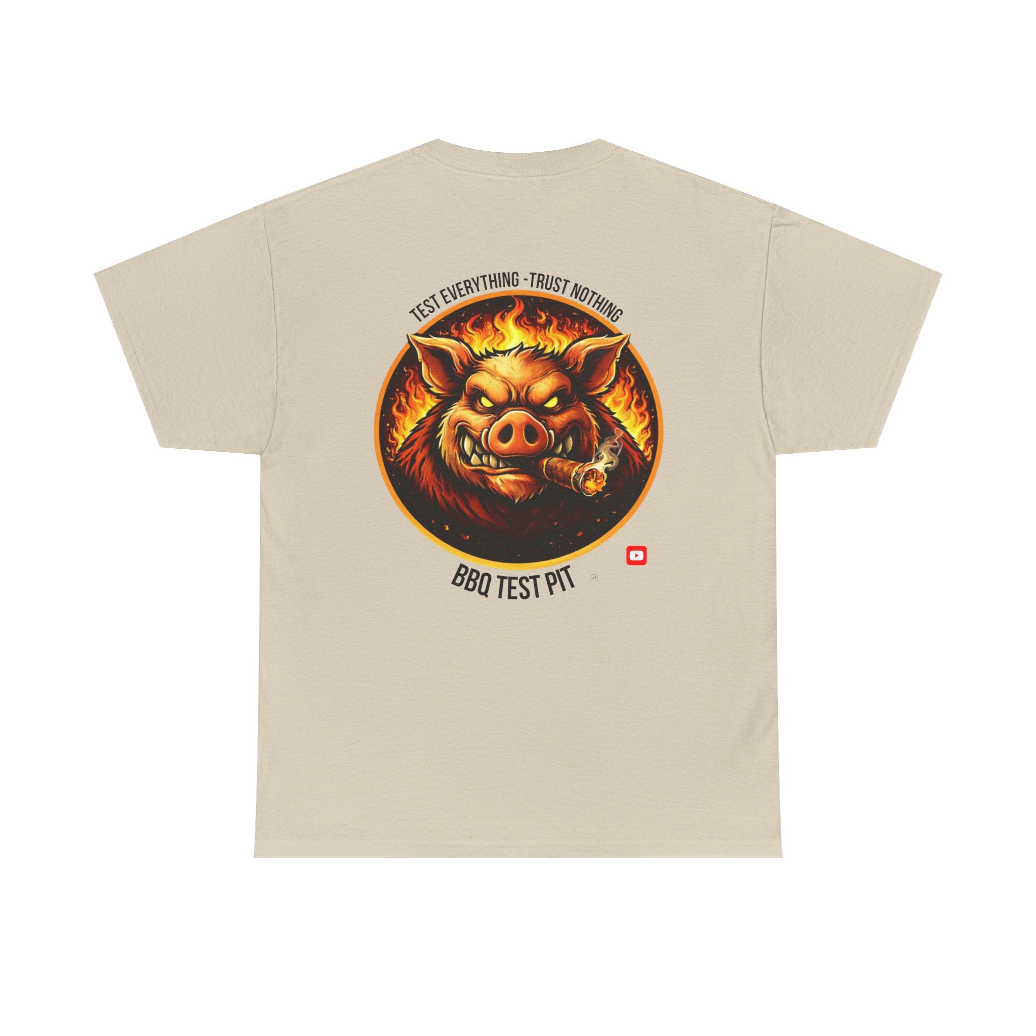 BBQ Test Pit Logo Tee