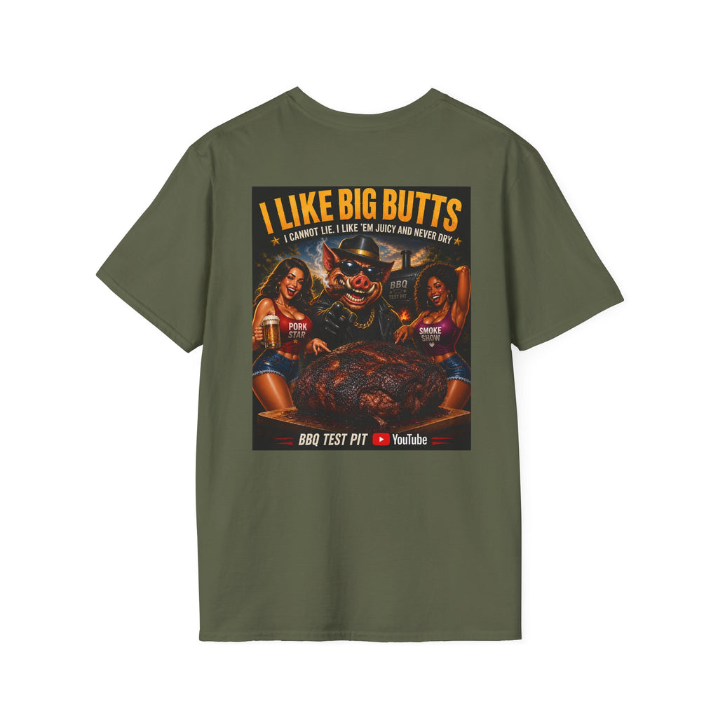 I Like Big Butts Tee — Premium Soft