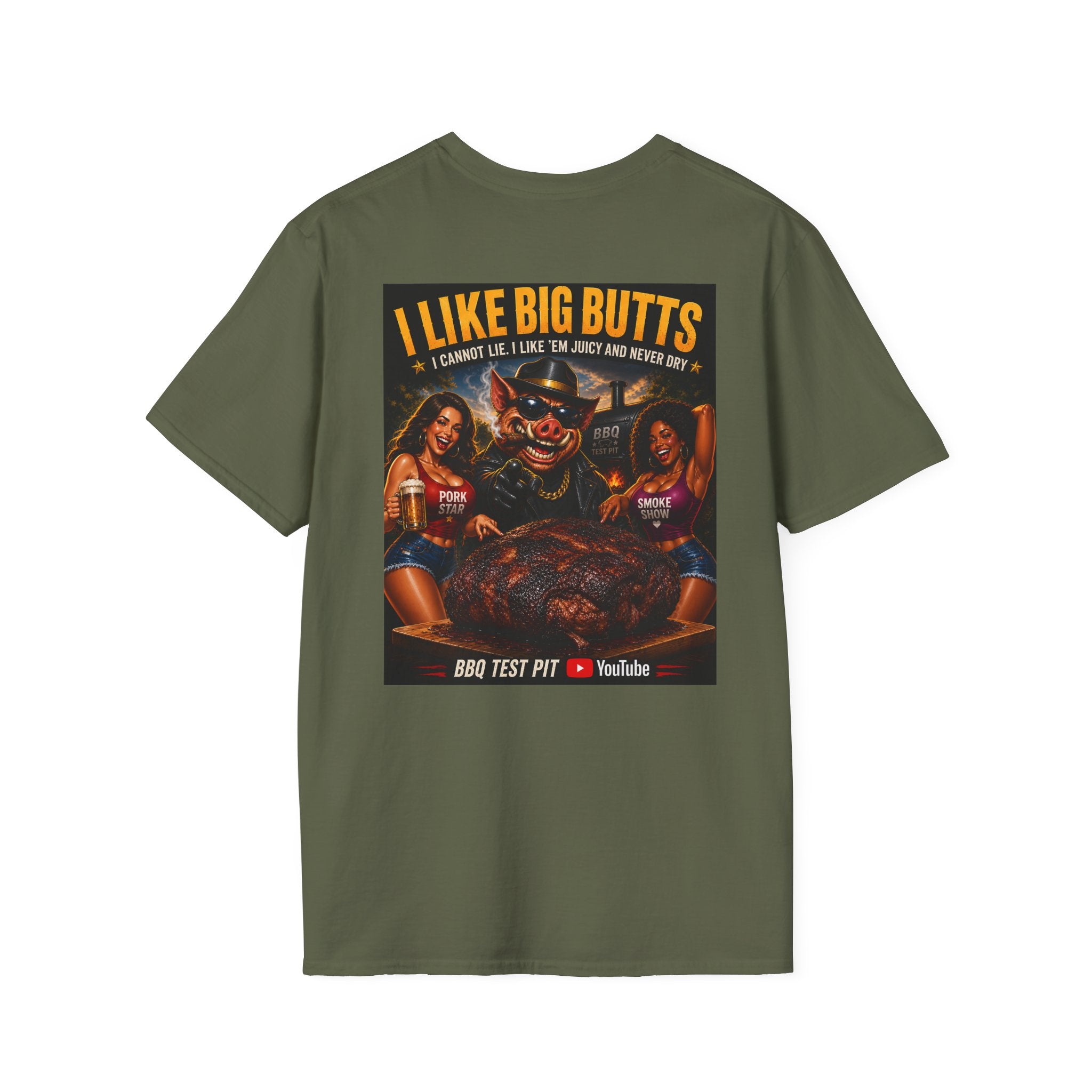 I Like Big Butts Tee — Premium Soft
