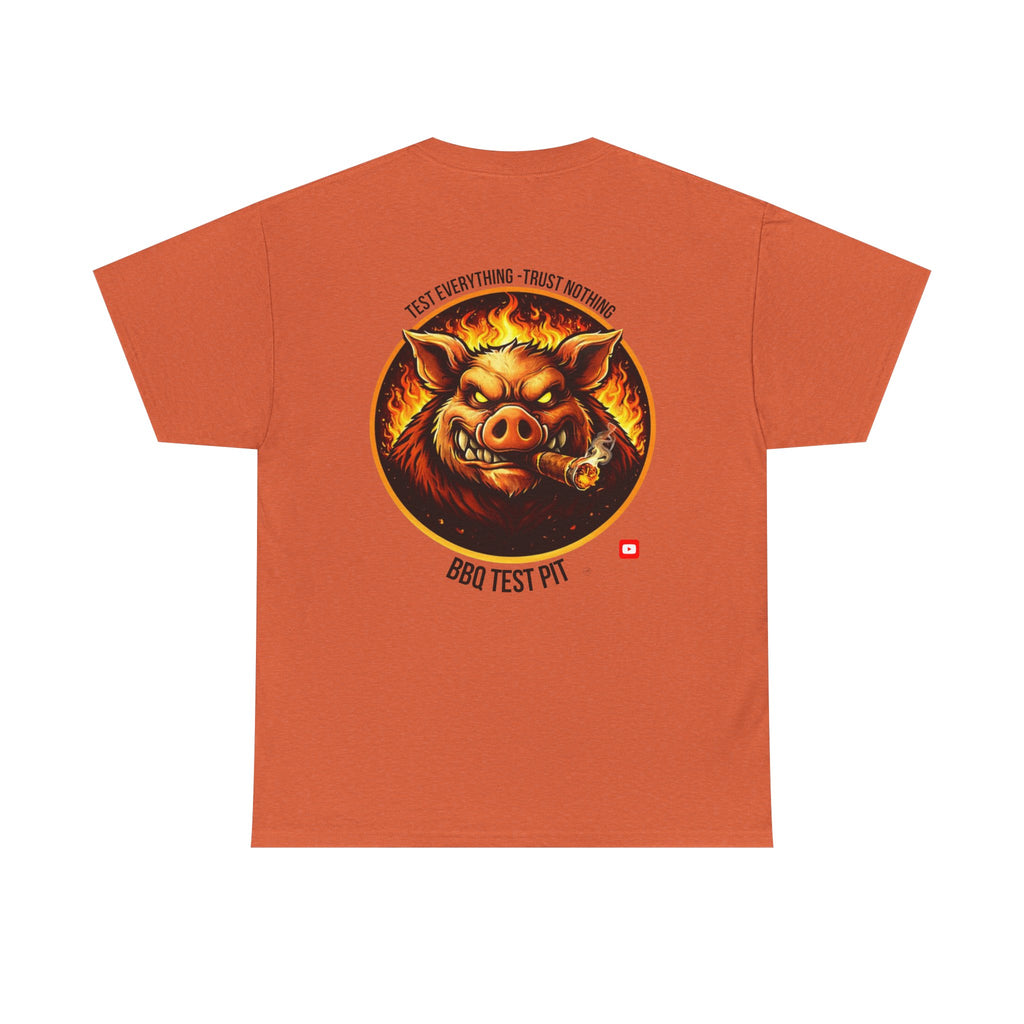 BBQ Test Pit Logo Tee