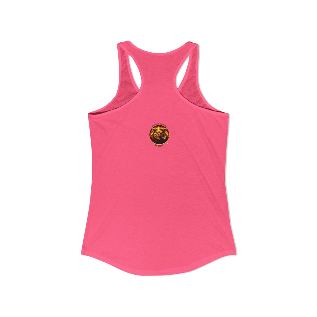 BBQ Test Pit Logo Women's Tank