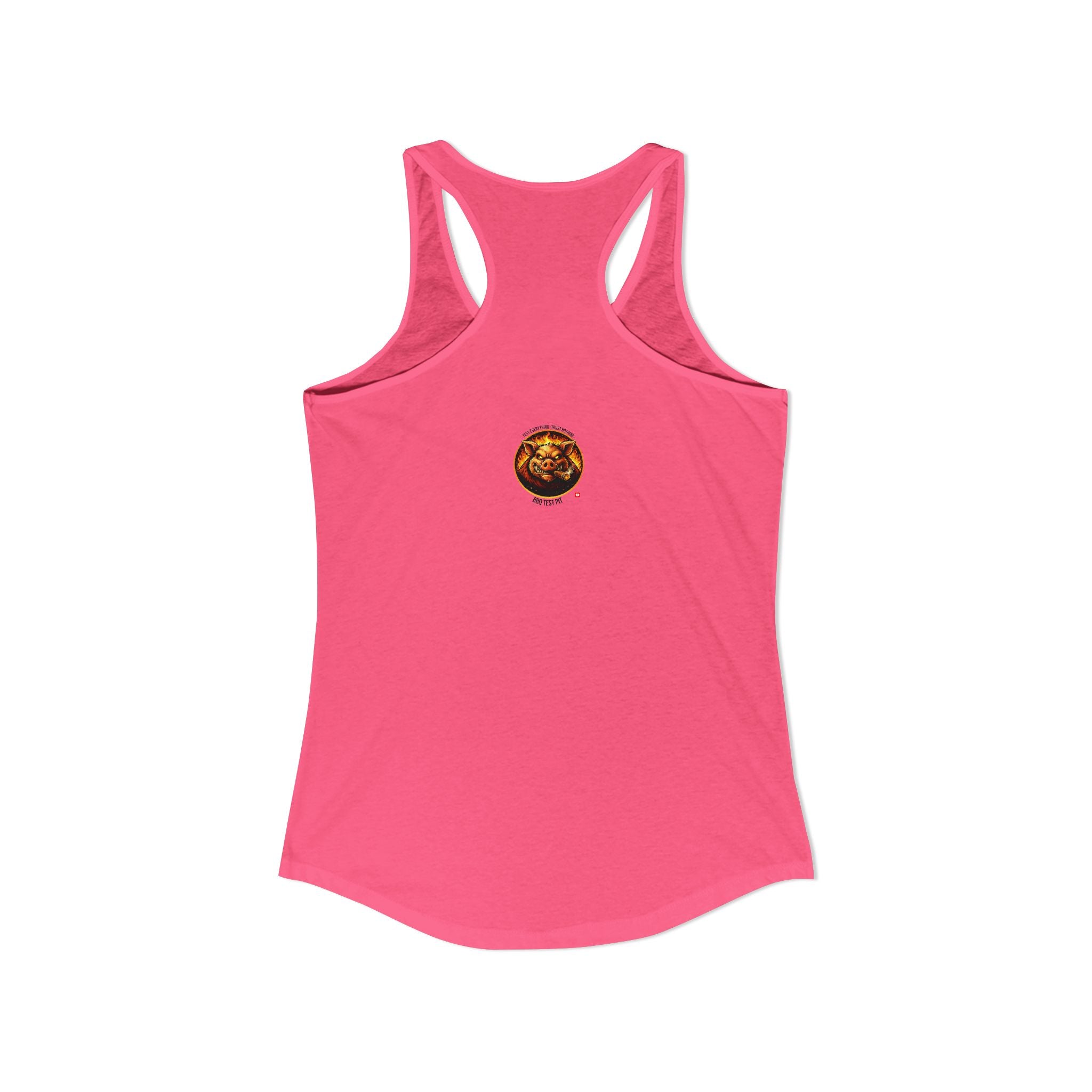 BBQ Test Pit Logo Women's Tank