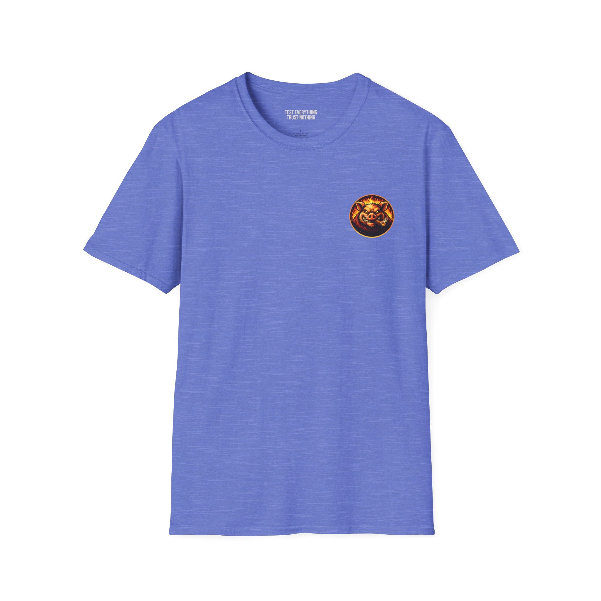 BBQ Test Pit Logo Tee — Premium Soft