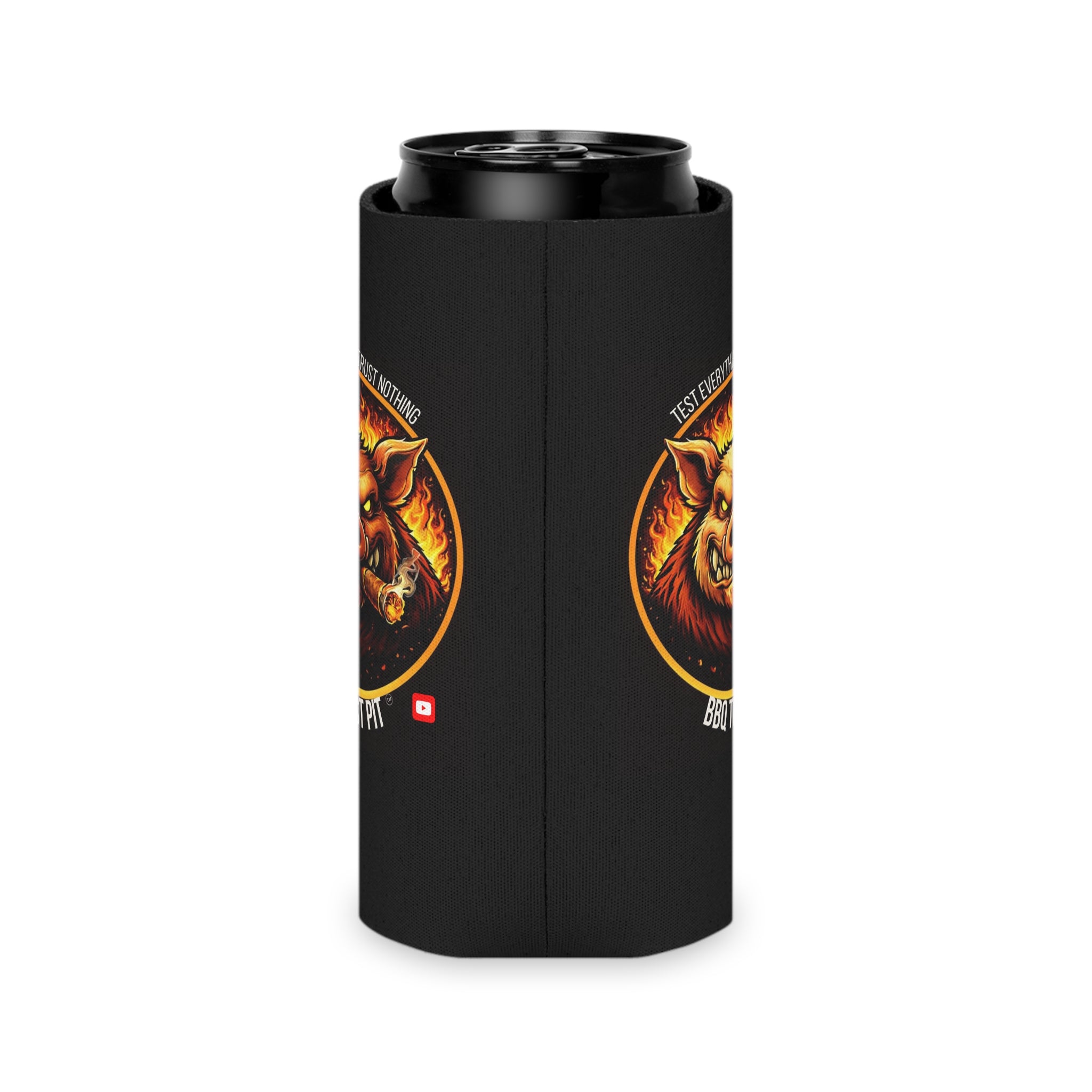 BBQ Test Pit Can Cooler