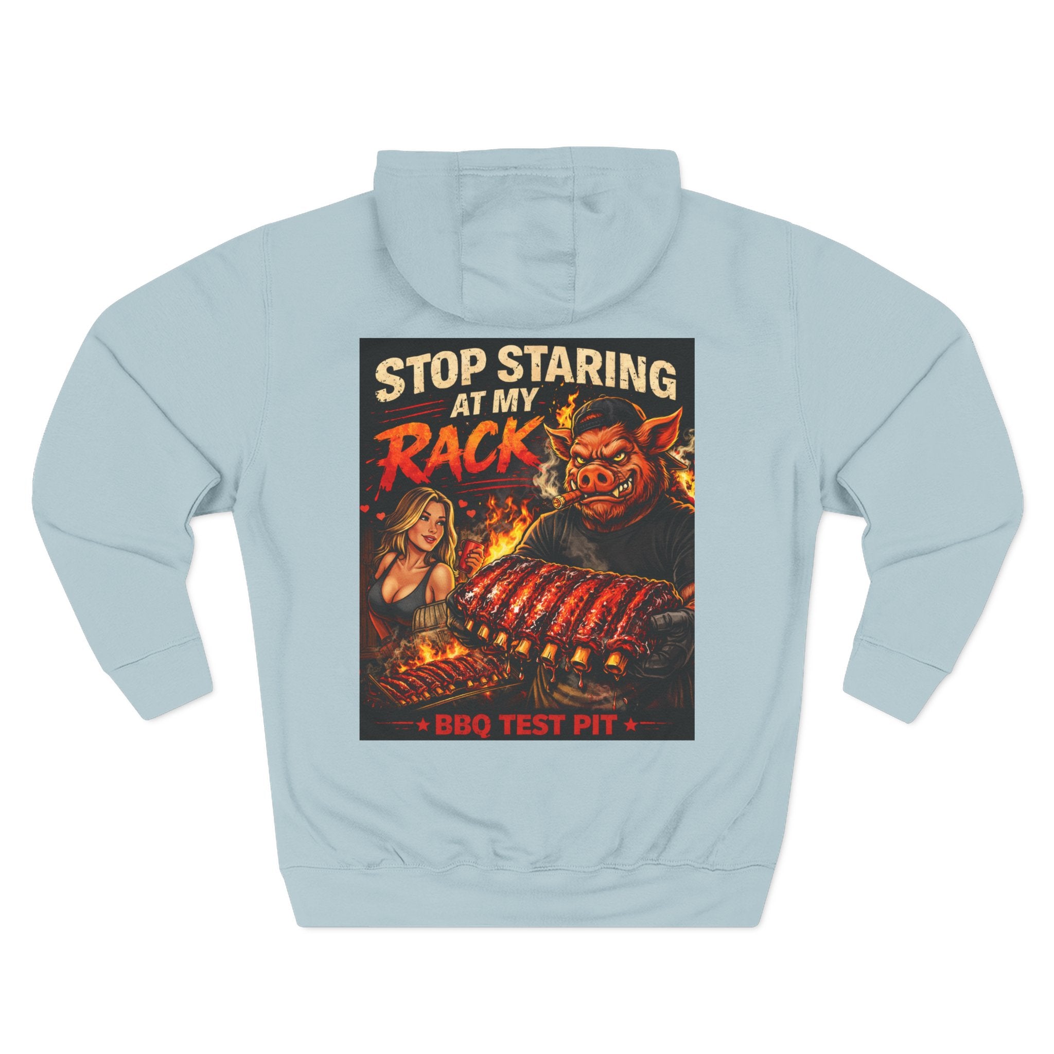Stop Staring At My Rack Hoodie
