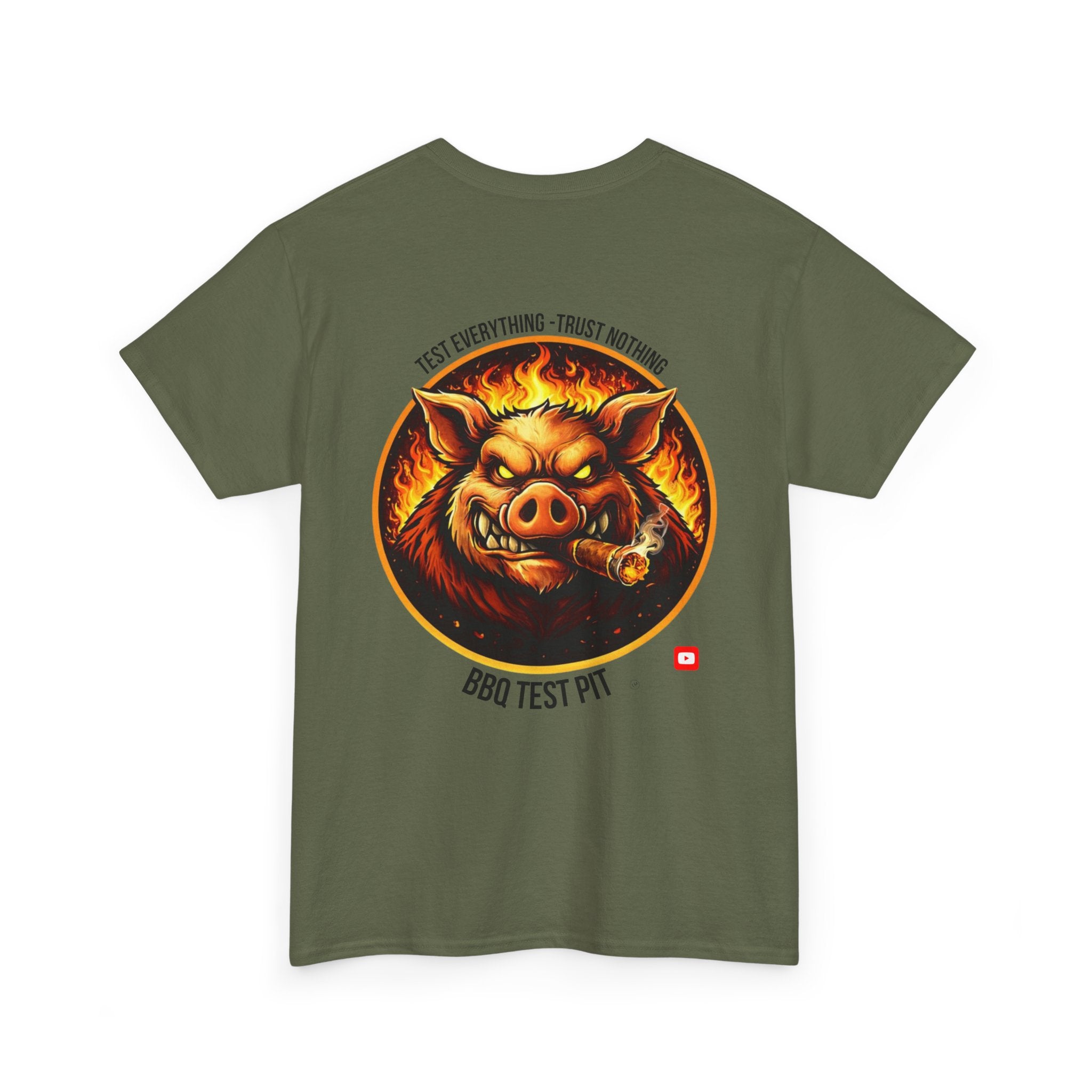 BBQ Test Pit Logo Tee