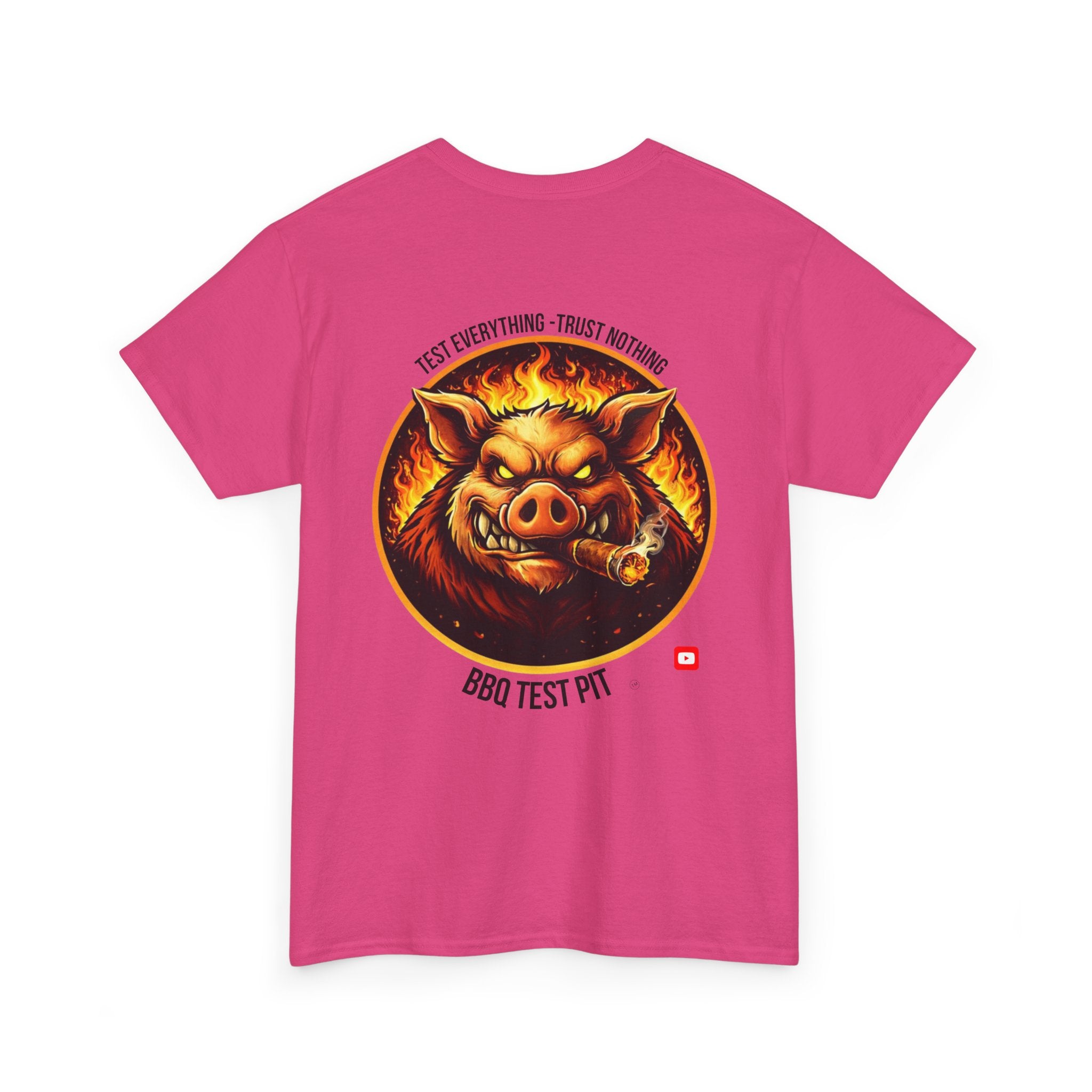 BBQ Test Pit Logo Tee