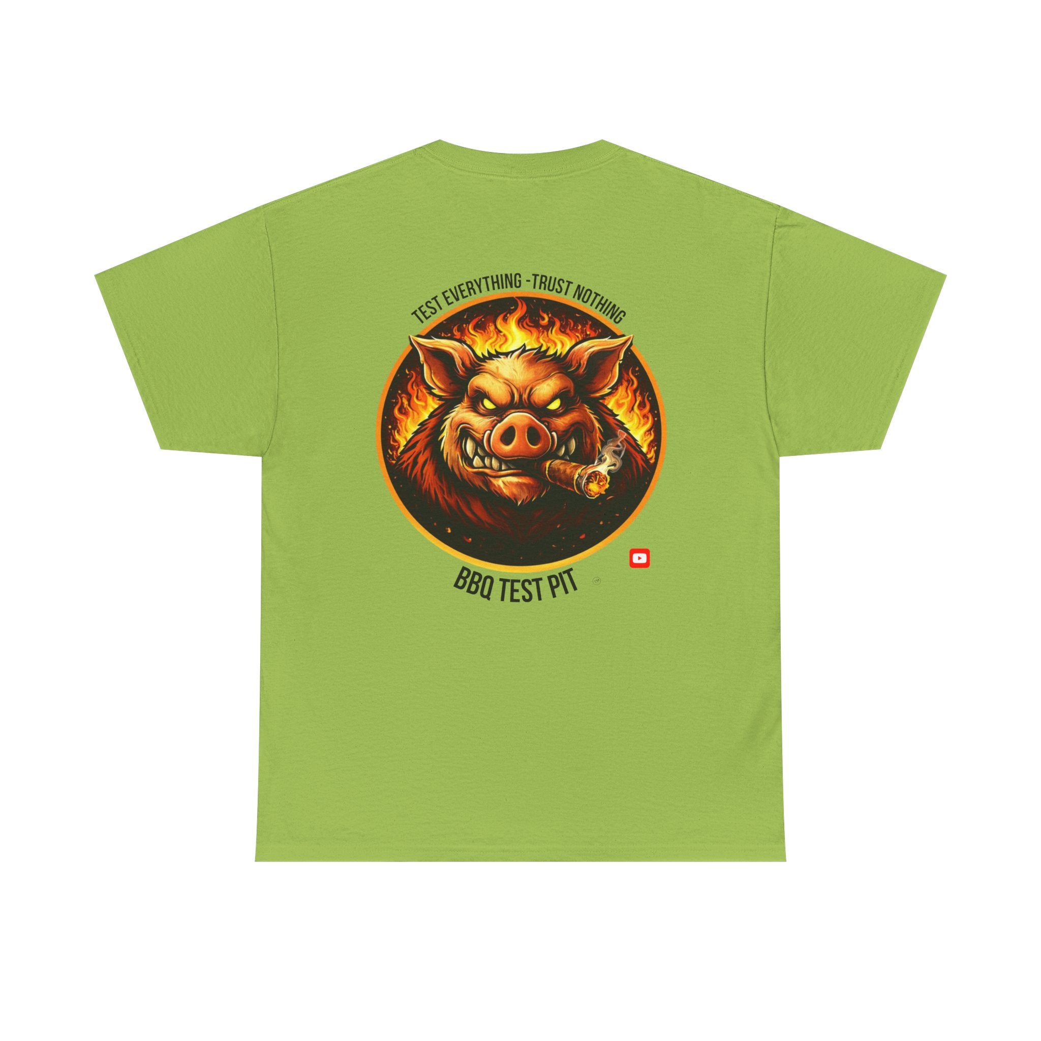 BBQ Test Pit Logo Tee