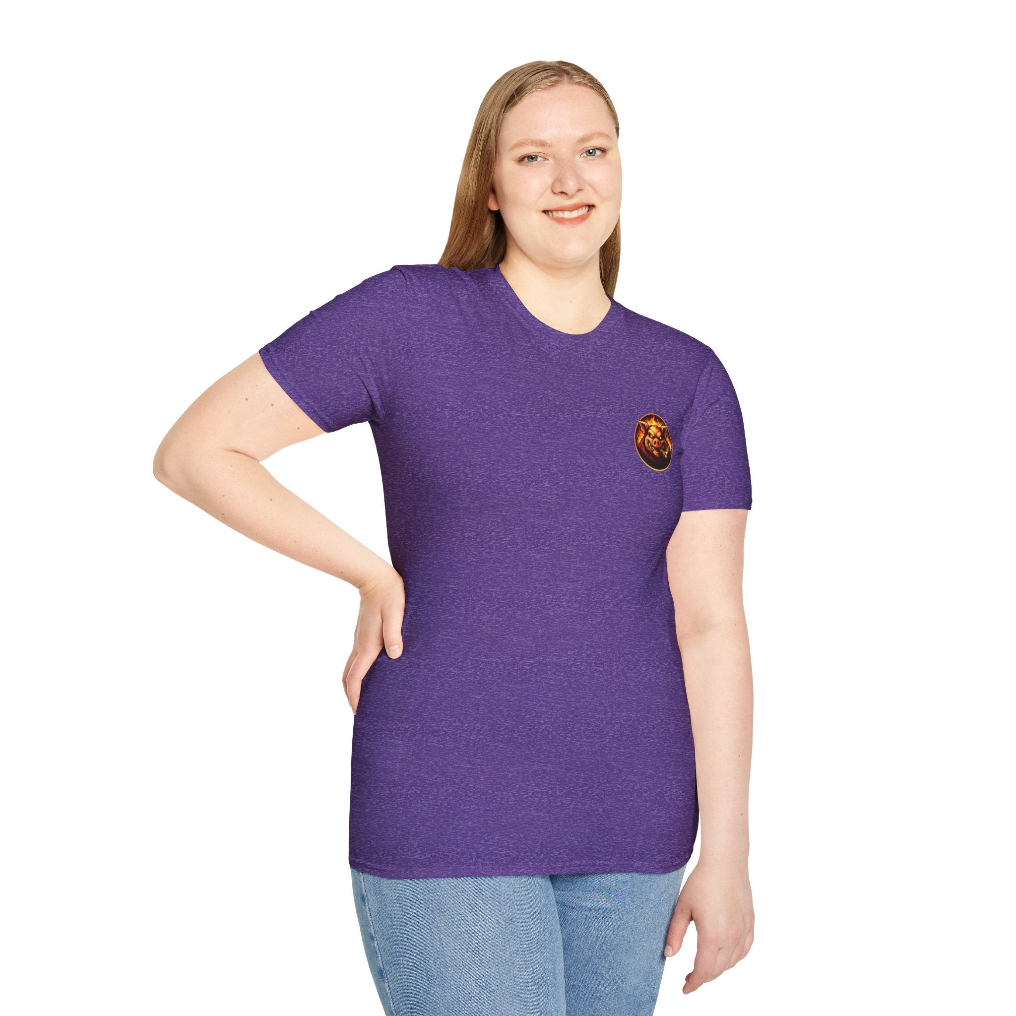BBQ Test Pit Logo Tee — Premium Soft
