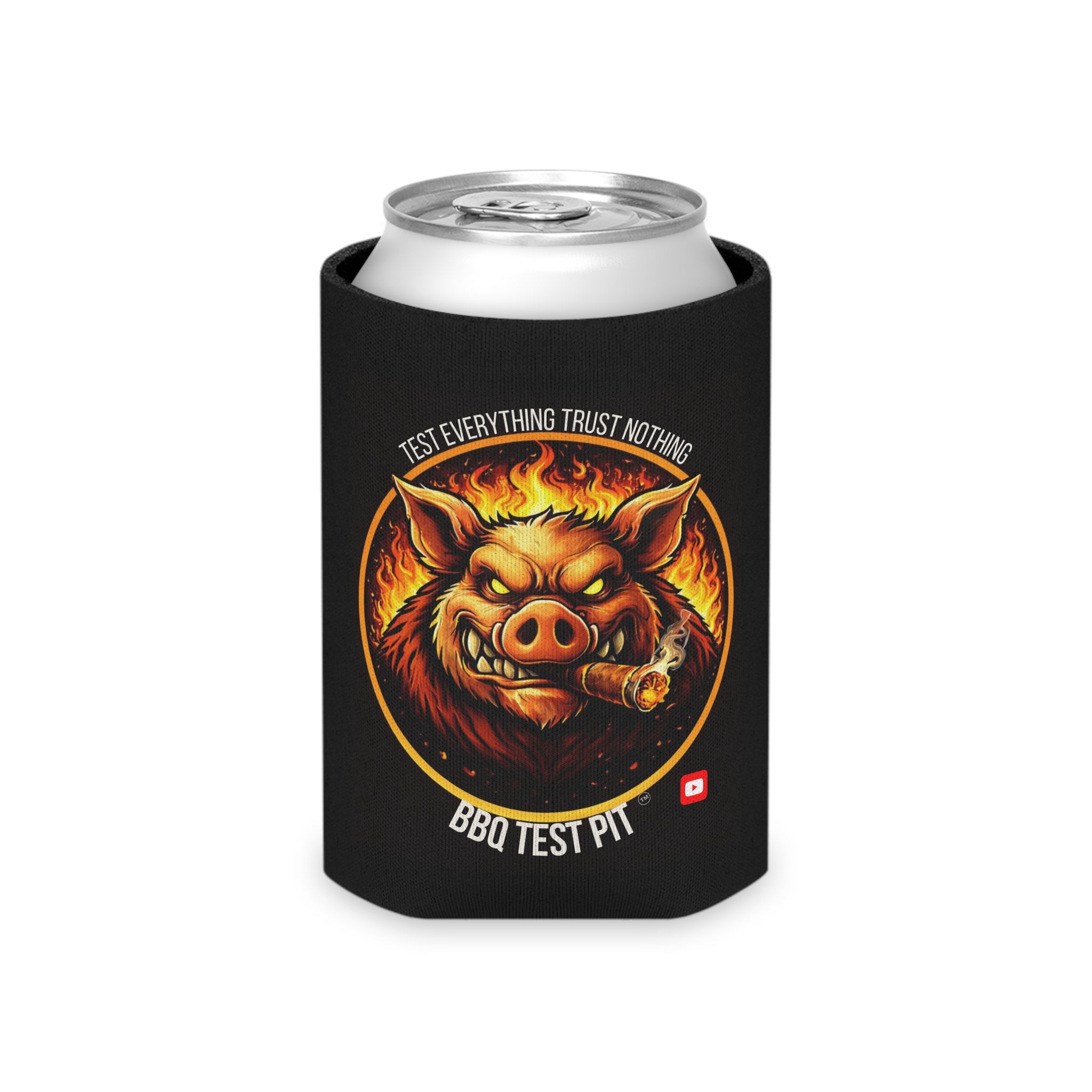BBQ Test Pit Can Cooler