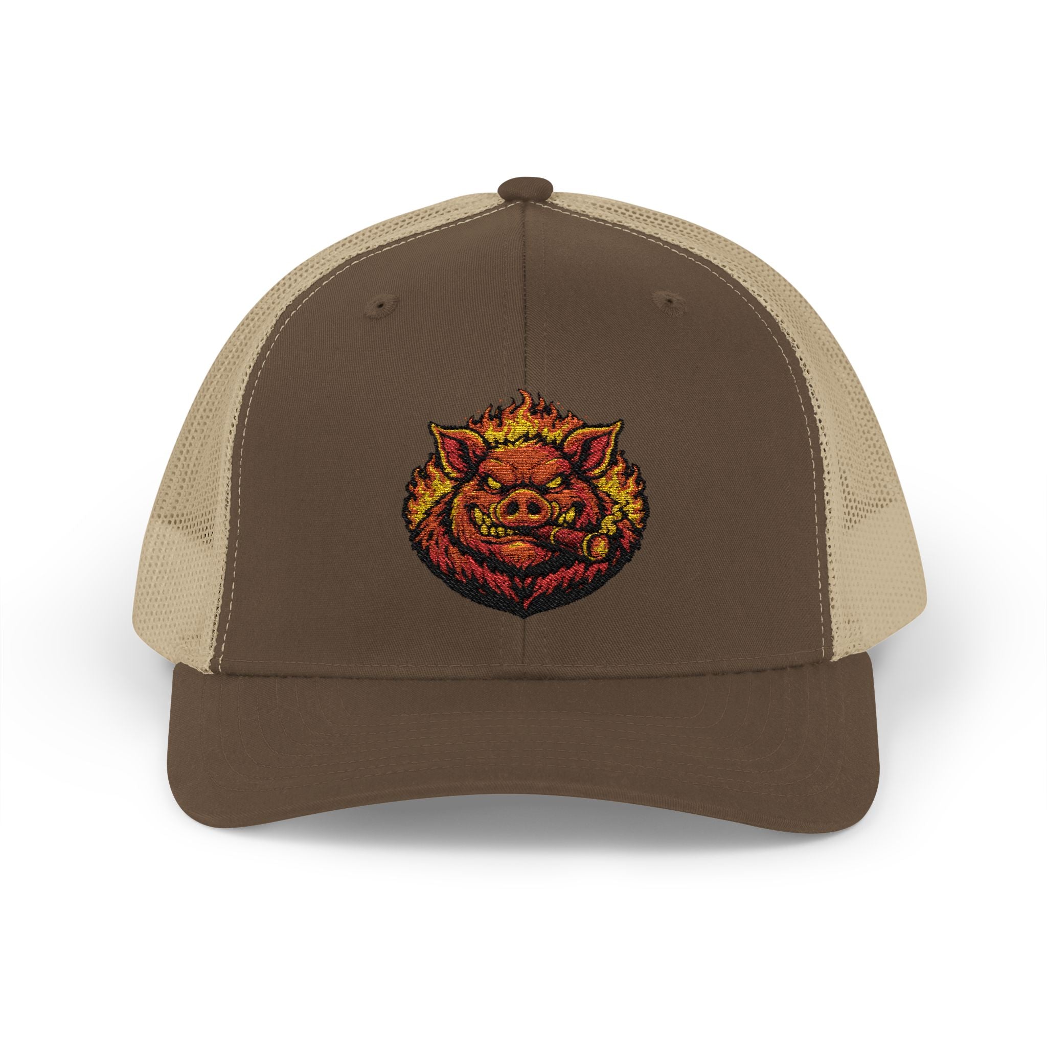 BBQ Test Pit Trucker Hat