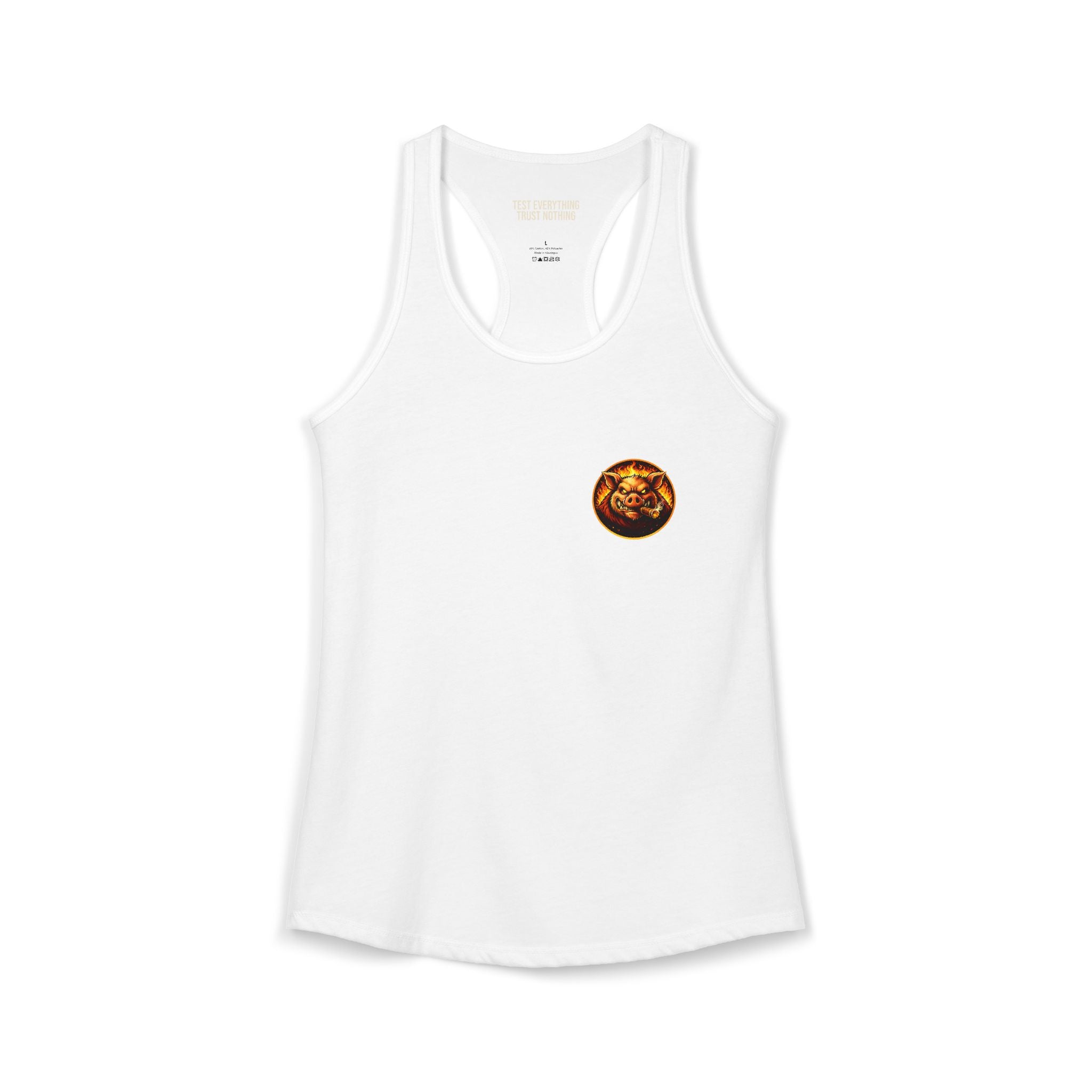 BBQ Test Pit Logo Women's Tank